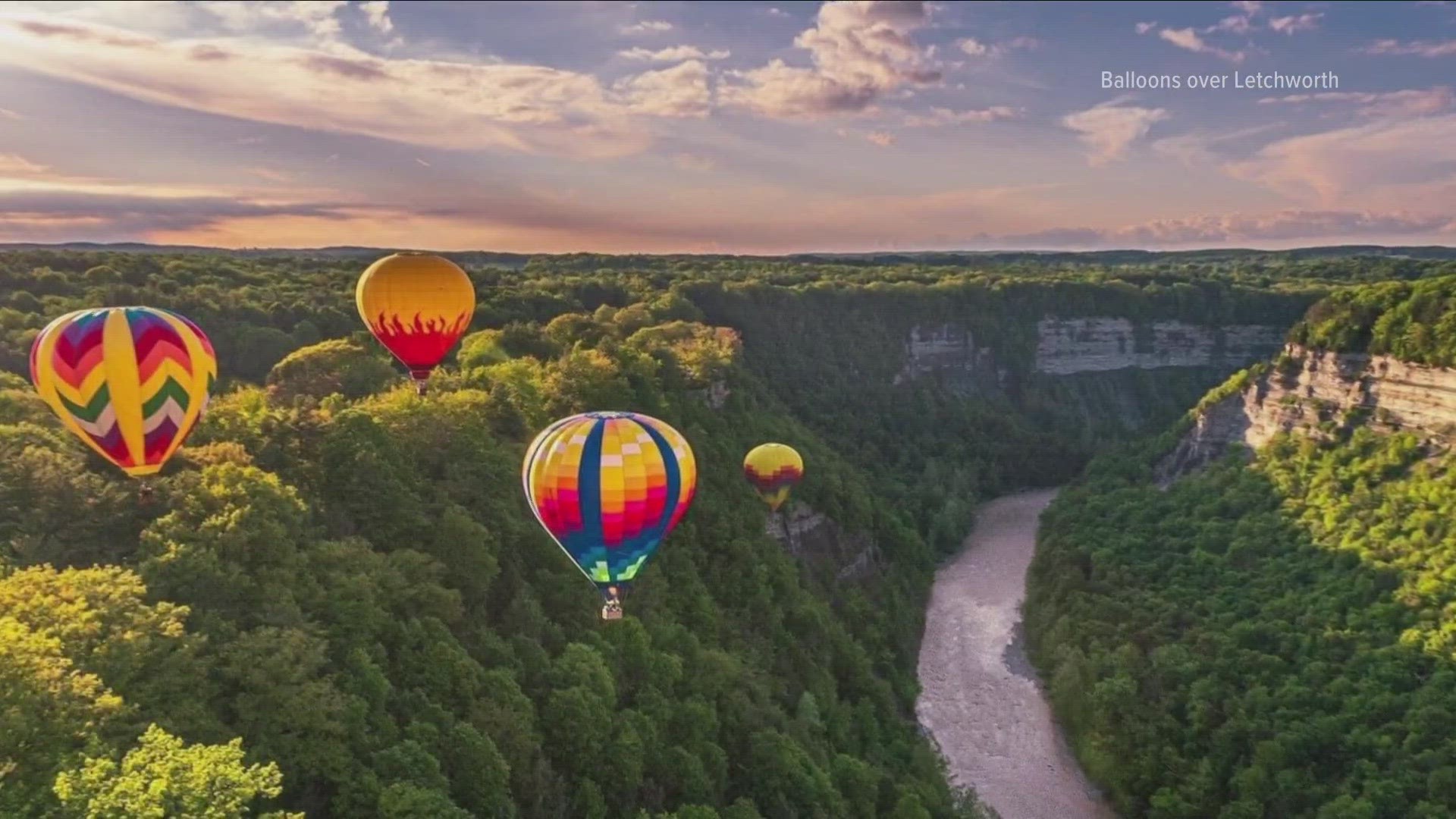 20 hot air balloons to flyover Letchworth state park