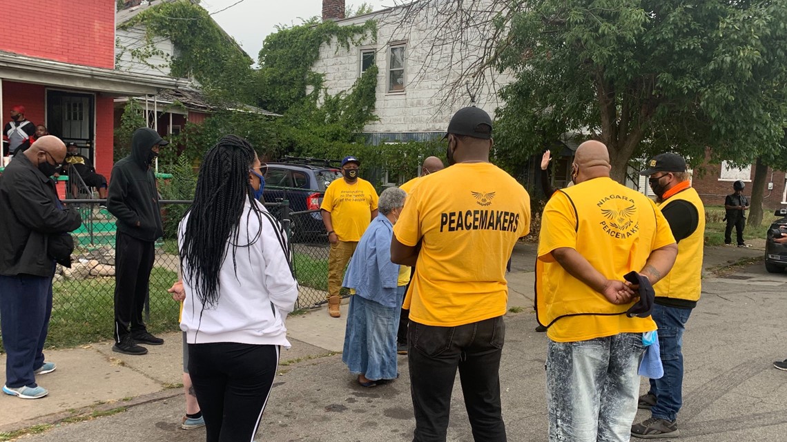 Protest held in Niagara Falls in response to recent violence wgrz com