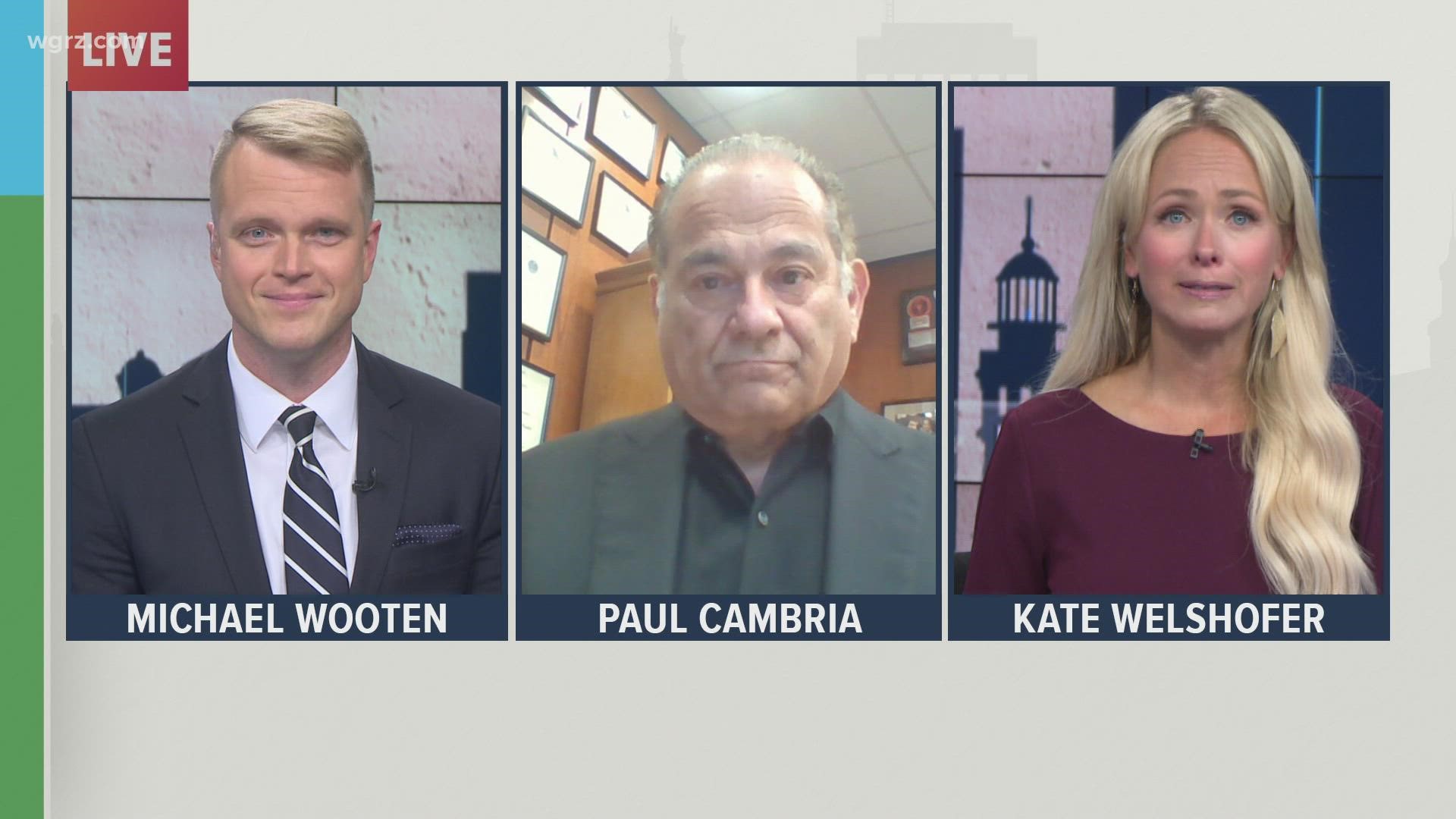 Paul Cambria, a constitutional expert, joined our Town Hall to discuss comments made by an Olean middle school principal, who is also a preacher.