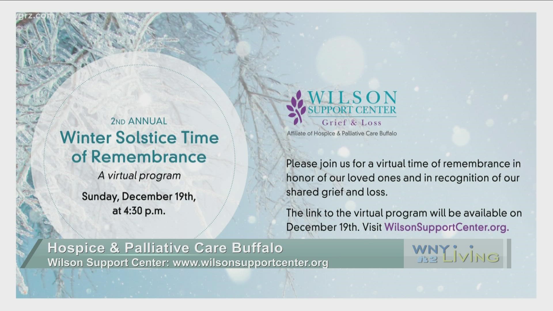 WNY Living - December 4 - Hospice & Palliative Care Buffalo (THIS VIDEO IS SPONSORED BY HOSPICE & PALLIATIVE CARE BUFFALO)