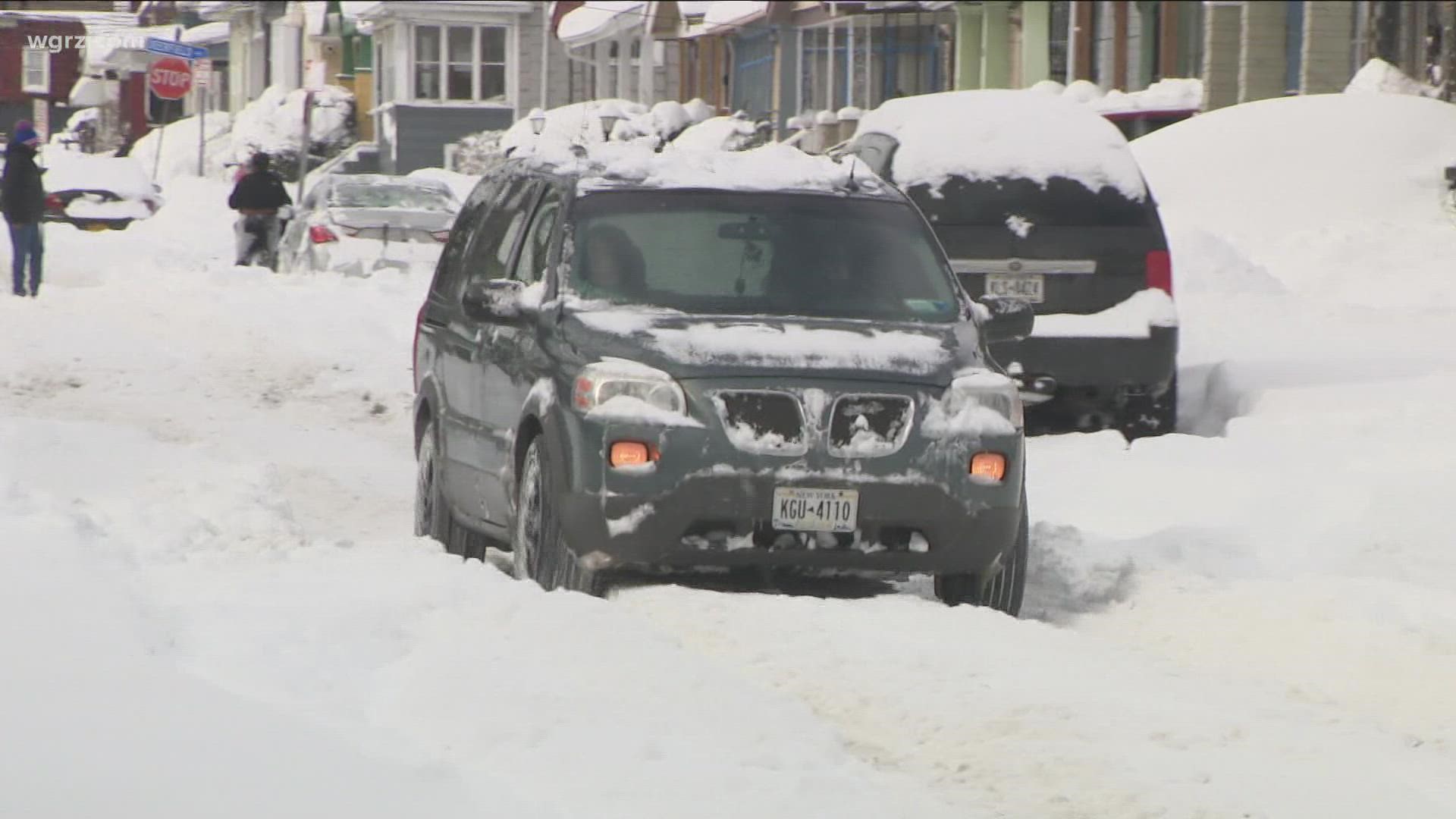 the city and county ones are focusing on the residential streets... while the state ones are working on main roads.