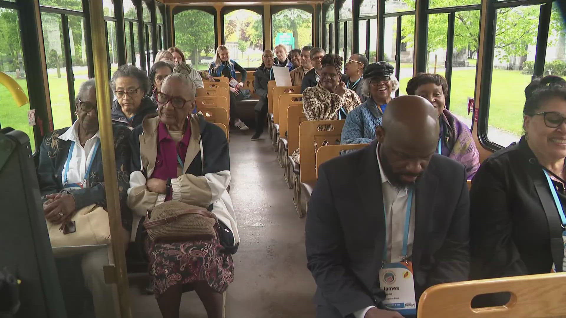 The event is bringing tourism professionals from across the country here, to experience the Queen City's landmarks, food, and cultural destinations.