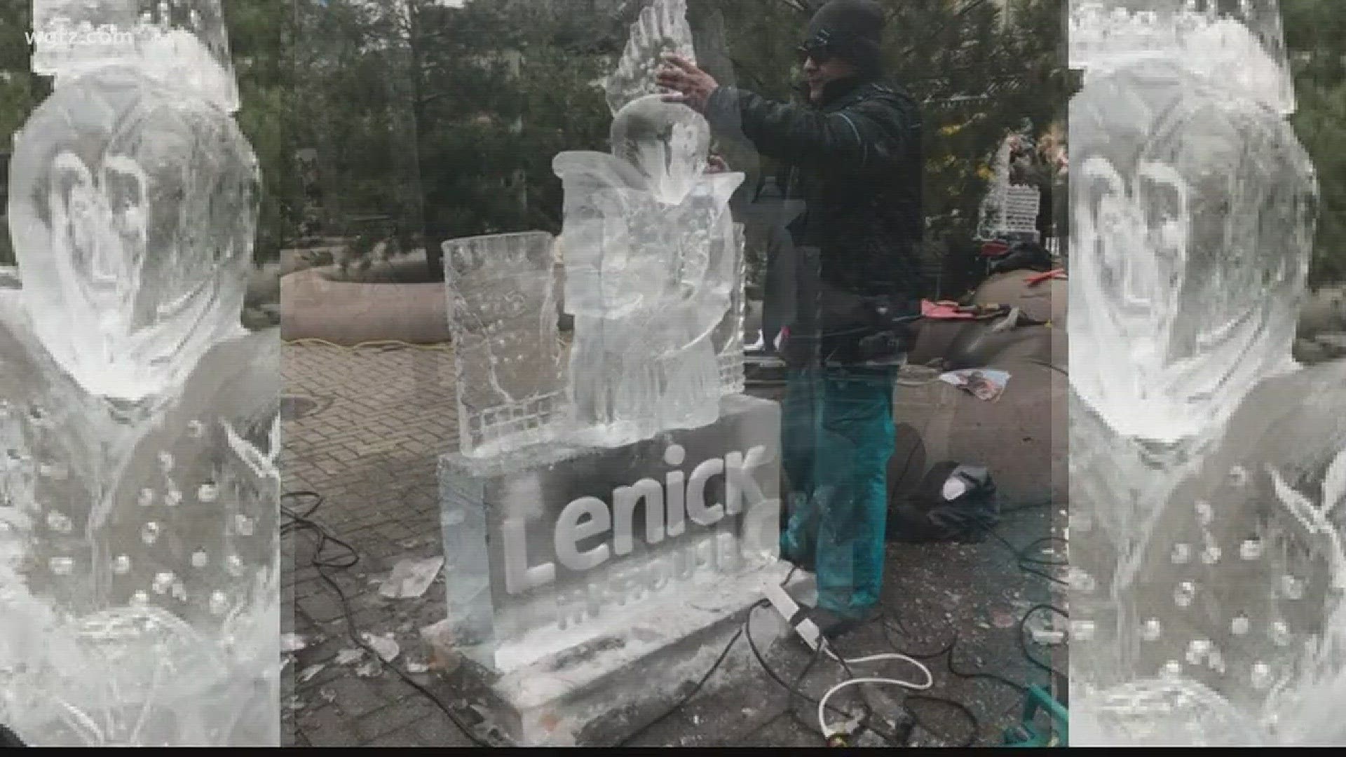 Buffalo ice sculptor competed in Toronto