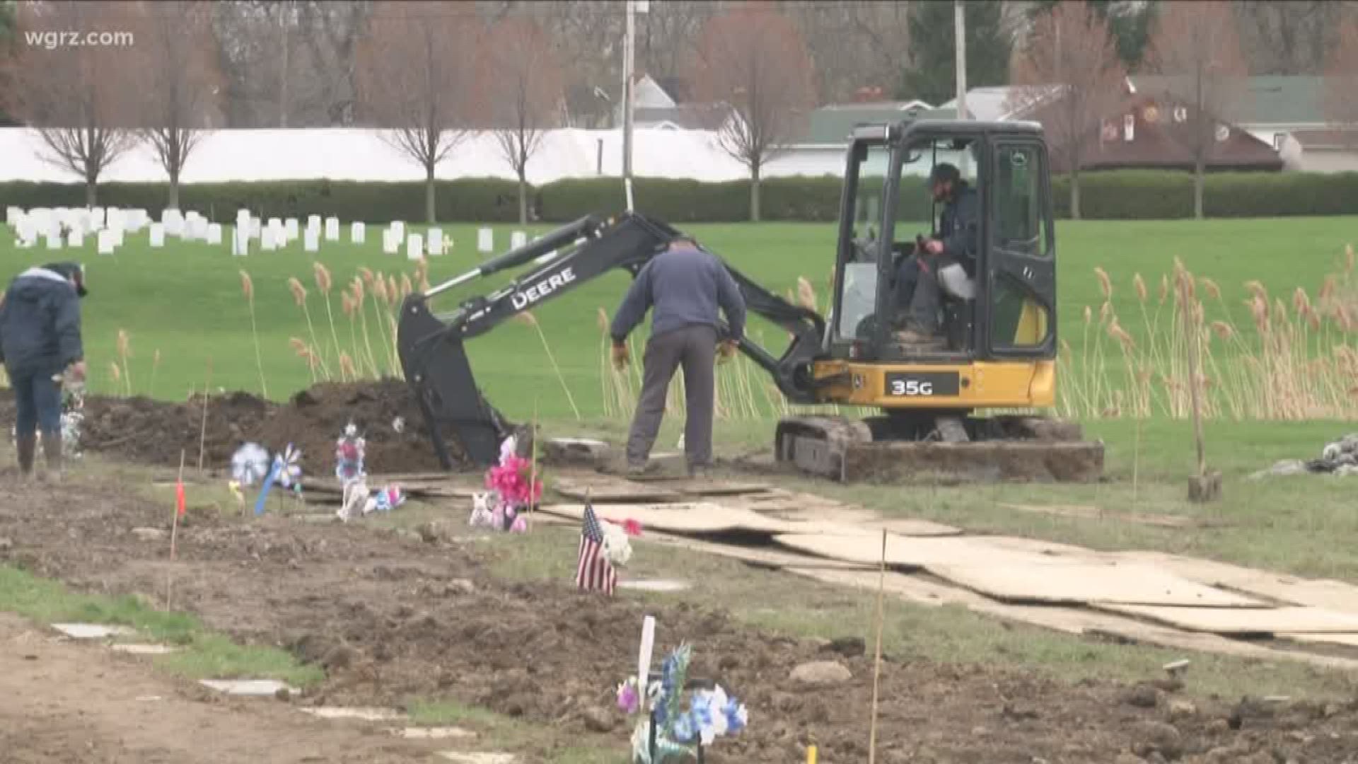 It was several months ago when more than 200 graves were moved in a West Seneca cemetery. The impacted families say they were not notified.