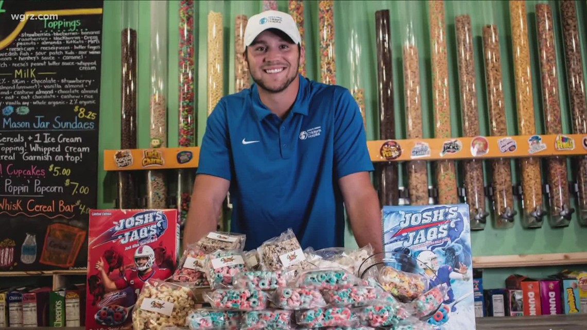 New edition of Josh Allen's cereal makes it easier to donate