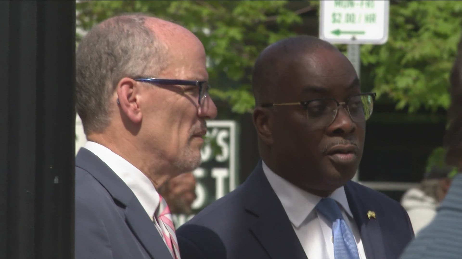 President Biden's advisor Tom Perez visited buffalo Tuesday to talk about several infrastructure projects in the city
