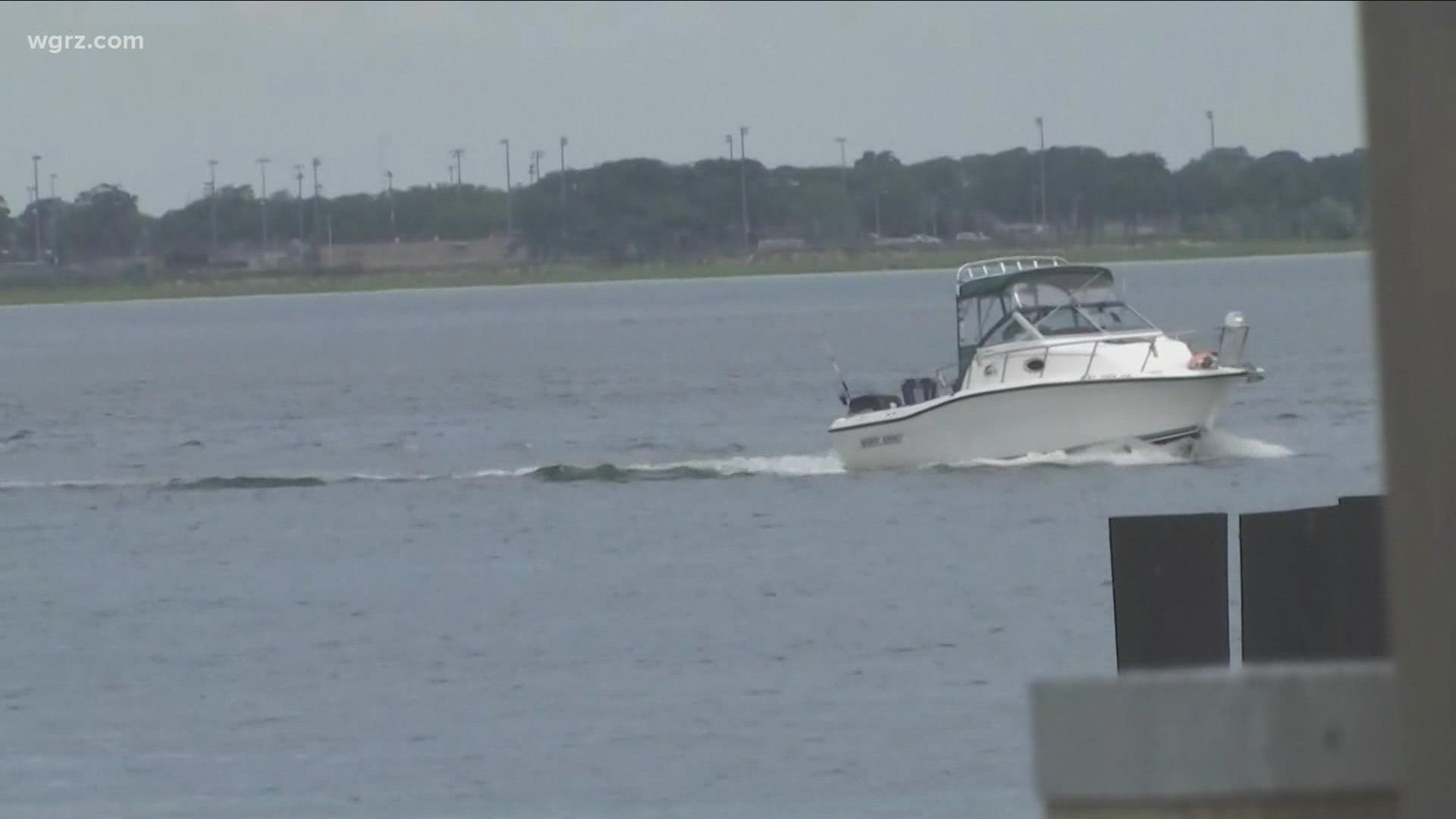 The Erie County Sheriff's Office marine unit has started patrolling along the almost 90 miles of the coastline.