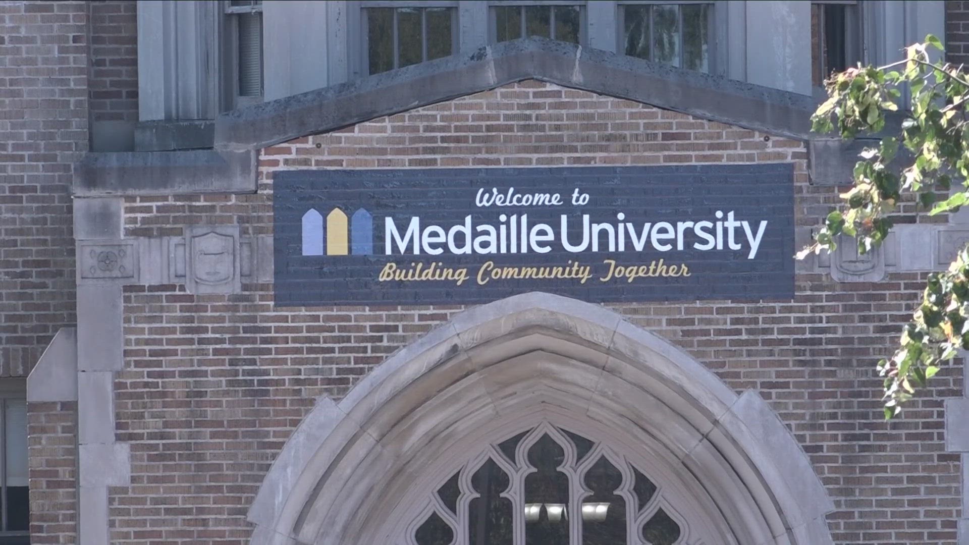 it's the end of the line for Medaille University.. the school is permanently closing at the end of the day.