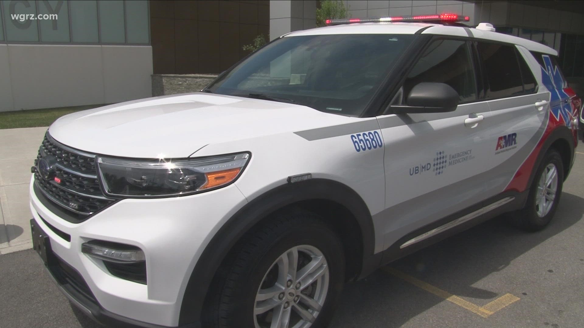 A new AMR vehicle is set to hit the road soon where instead of paramedics driving, it's a doctor driving. Meant to help aid and provide care "on the spot".