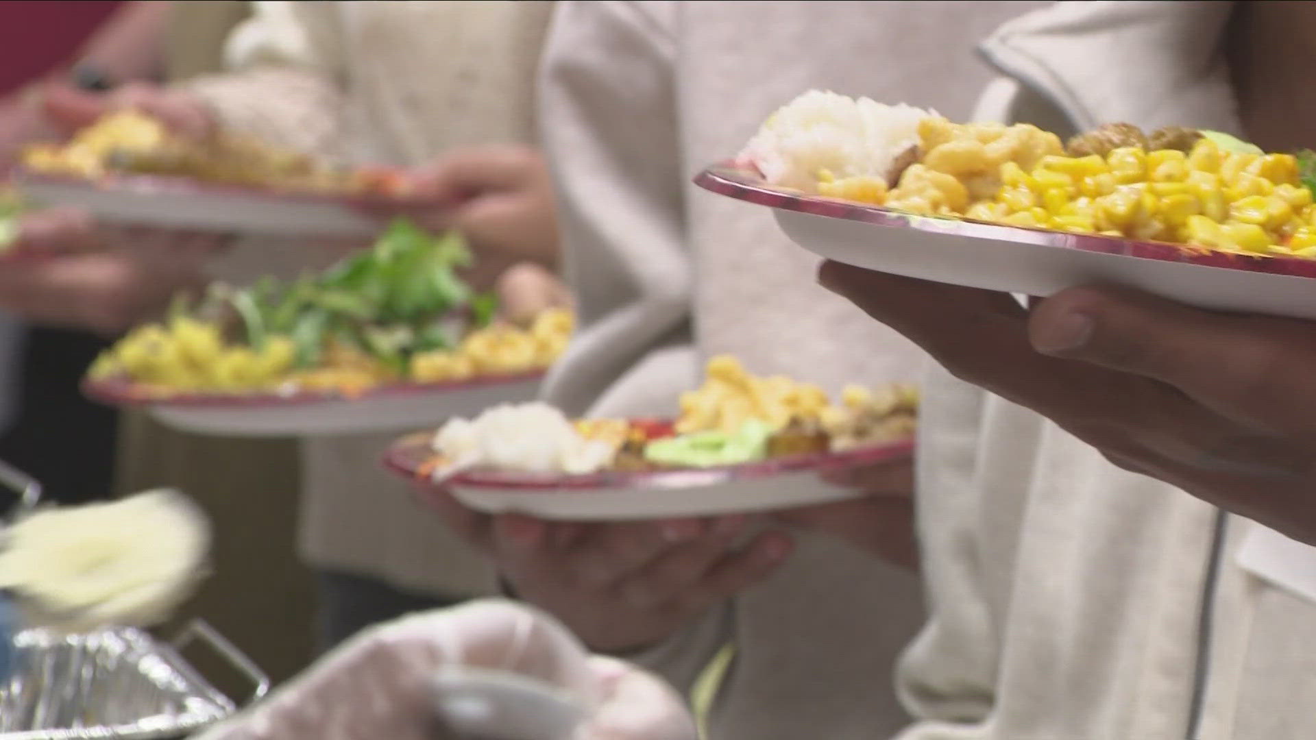 The International Institute and Parkside Lutheran Church held a Meal of Hope for new refugees