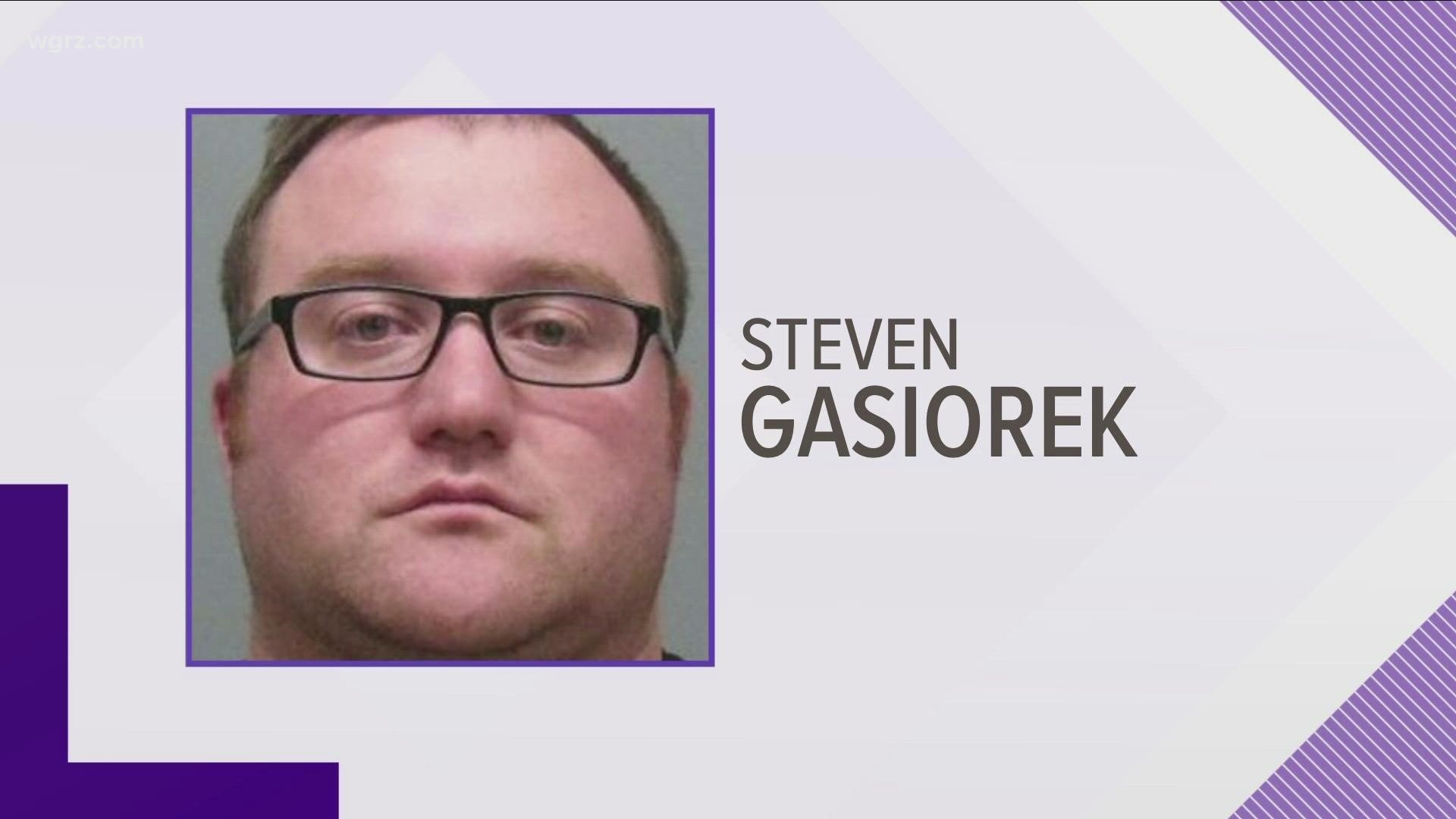 Gasiorek pleaded guilty to receiving and possessing child porn... he'll get at least 5 and up to 40 years in prison when he's sentenced in July.