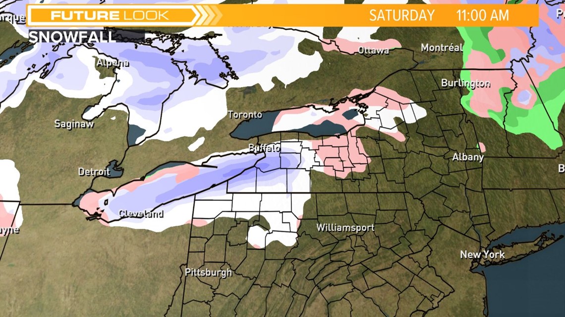 Lake Effect Snow Possible This Weekend | Wgrz.com