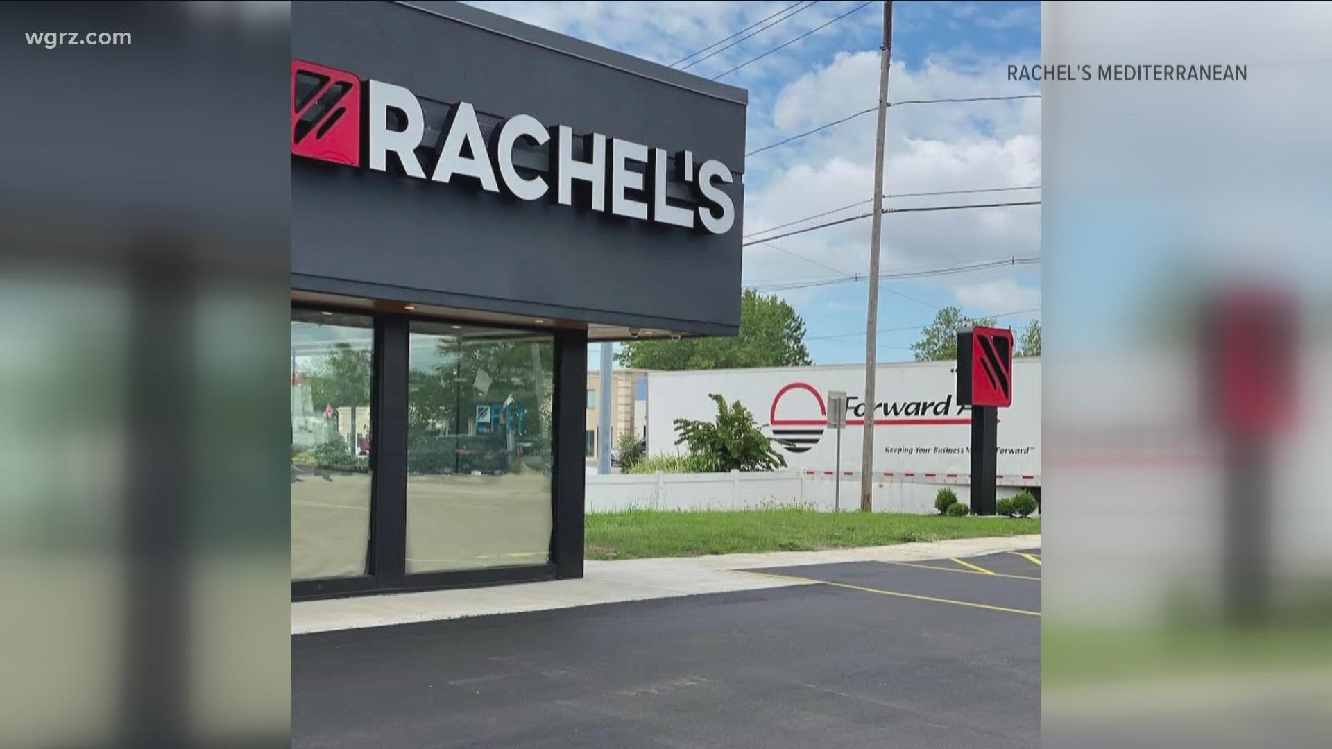 Rachel's Mediterranean Grill opens 15th location, located on Sheridan and Delaware.
