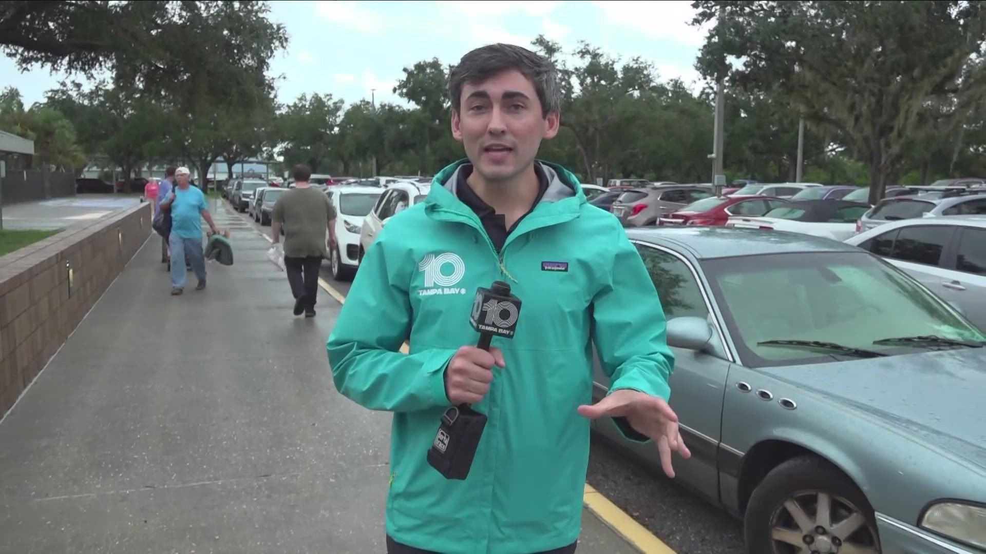 2 On Your Side's Rob Hackford covering Hurricane Milton for our sister-station 10 Tampa Bay 10/9/24