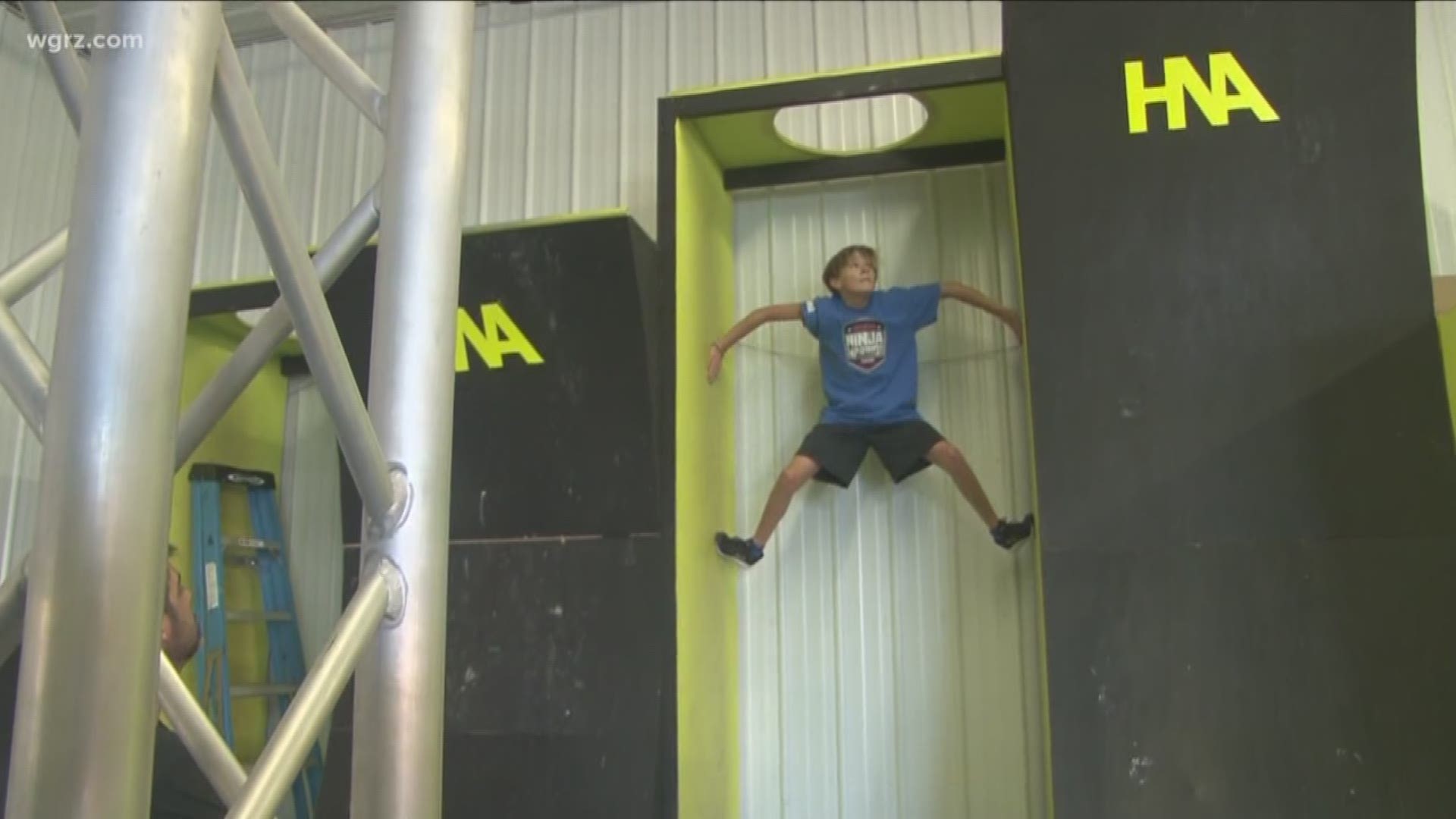 11-year-old Charlie Kowalski, a 7th grade student at St. John the Baptist school in Kenmore, was selected to compete on "American Ninja Warrior Junior." It debuts Saturday, October 13th, at 7pm on Universal Kids Network.