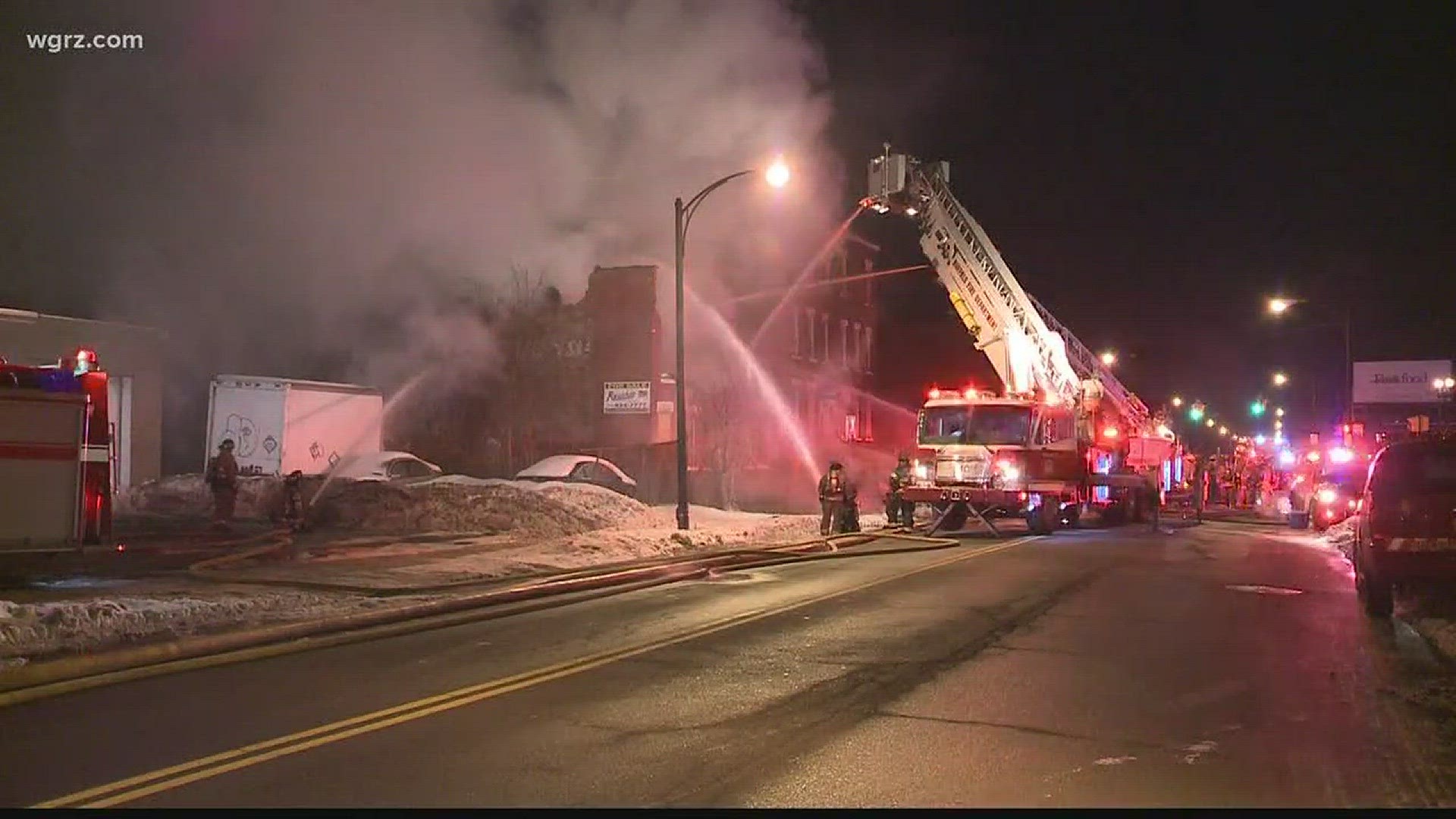 Historic Building Destroyed In Fire