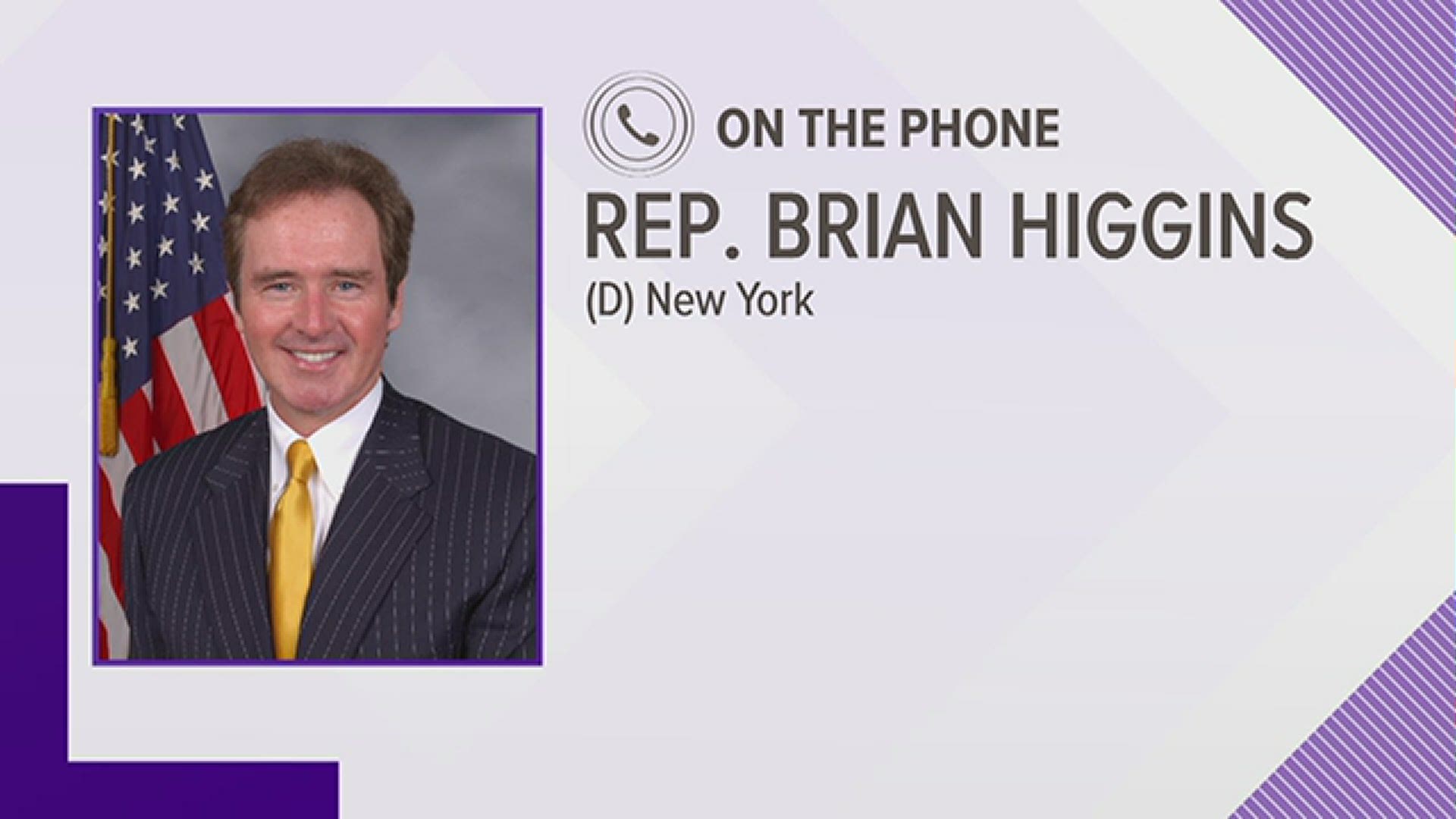 Rep. Brian Higgins condemns events at US Capitol