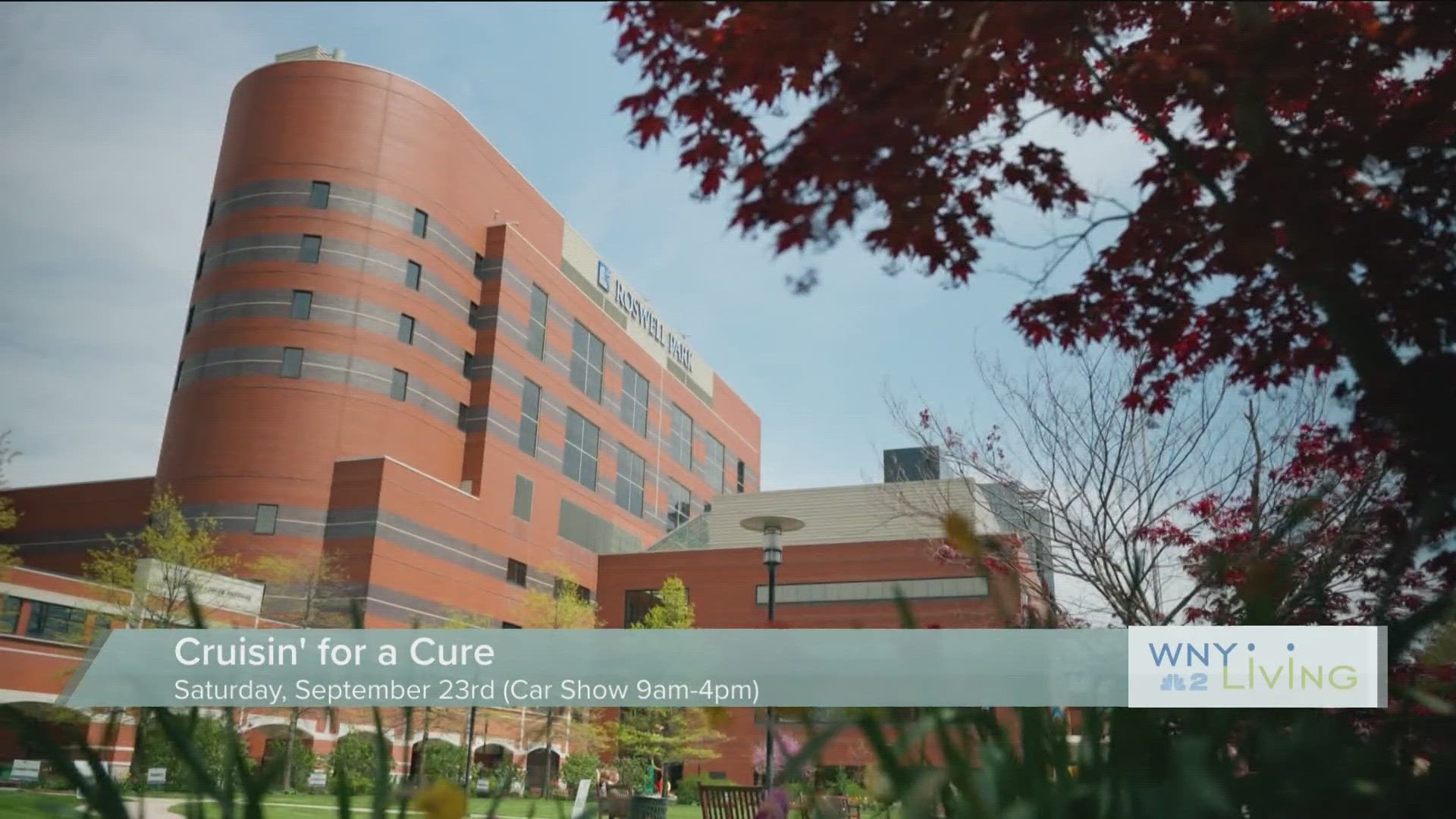 WNY Living - August 26 - Roswell Park Comprehensive Cancer Center (THIS VIDEO IS SPONSORED BY ROSWELL PARK COMPREHENSIVE CANCER CENTER)