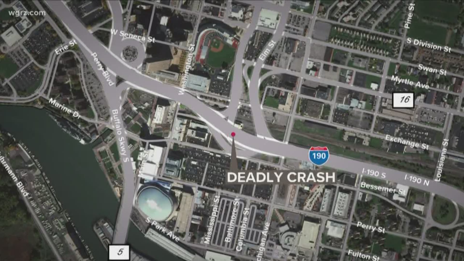 State police say 34 year old Oasis Williams was speeding on his bike just before midnight on Friday where he lost control on the 190 southbound, and then hit a barrier and a guard rail.