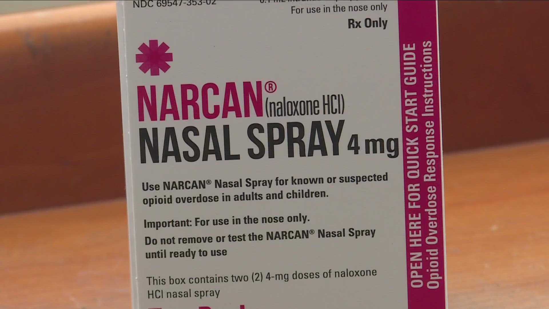 FDA approves over-the-counter sale of Narcan, an opioid overdose antidote