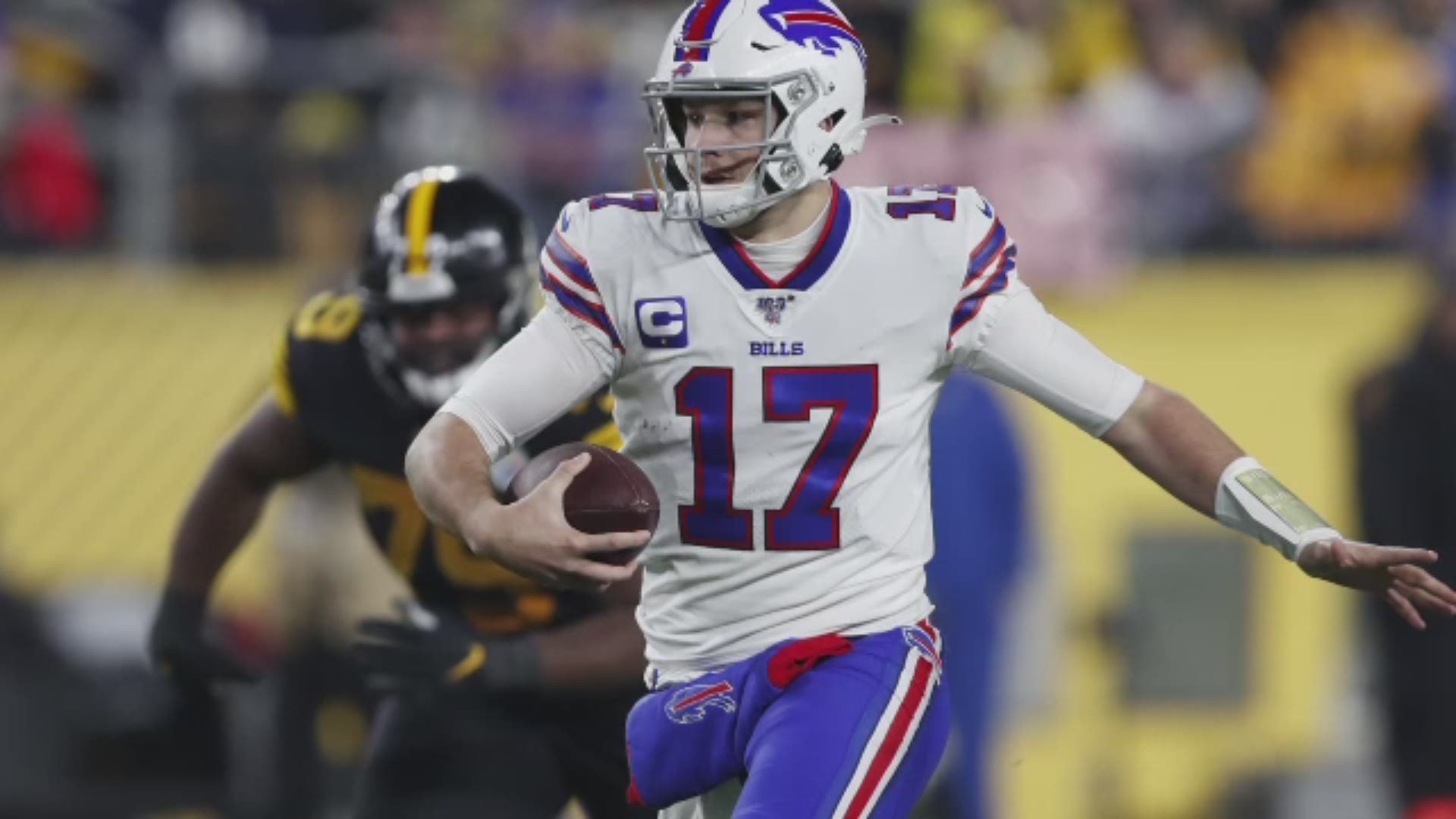 Josh Allen discusses giving back to the community and the arrival of Stefon Diggs on the Bills