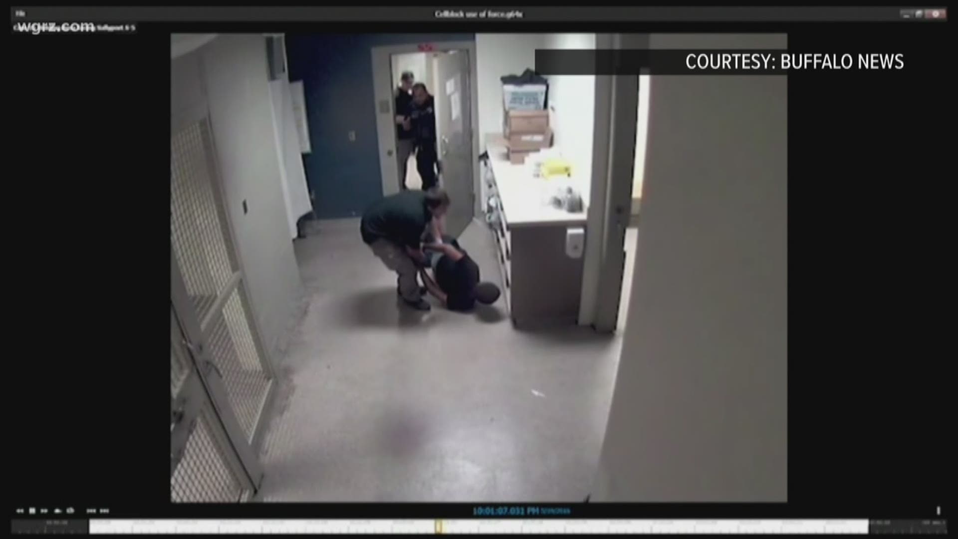 2016 assault video couldn't be releases because of  prosecution of jail attendant Matthew Jaskula.