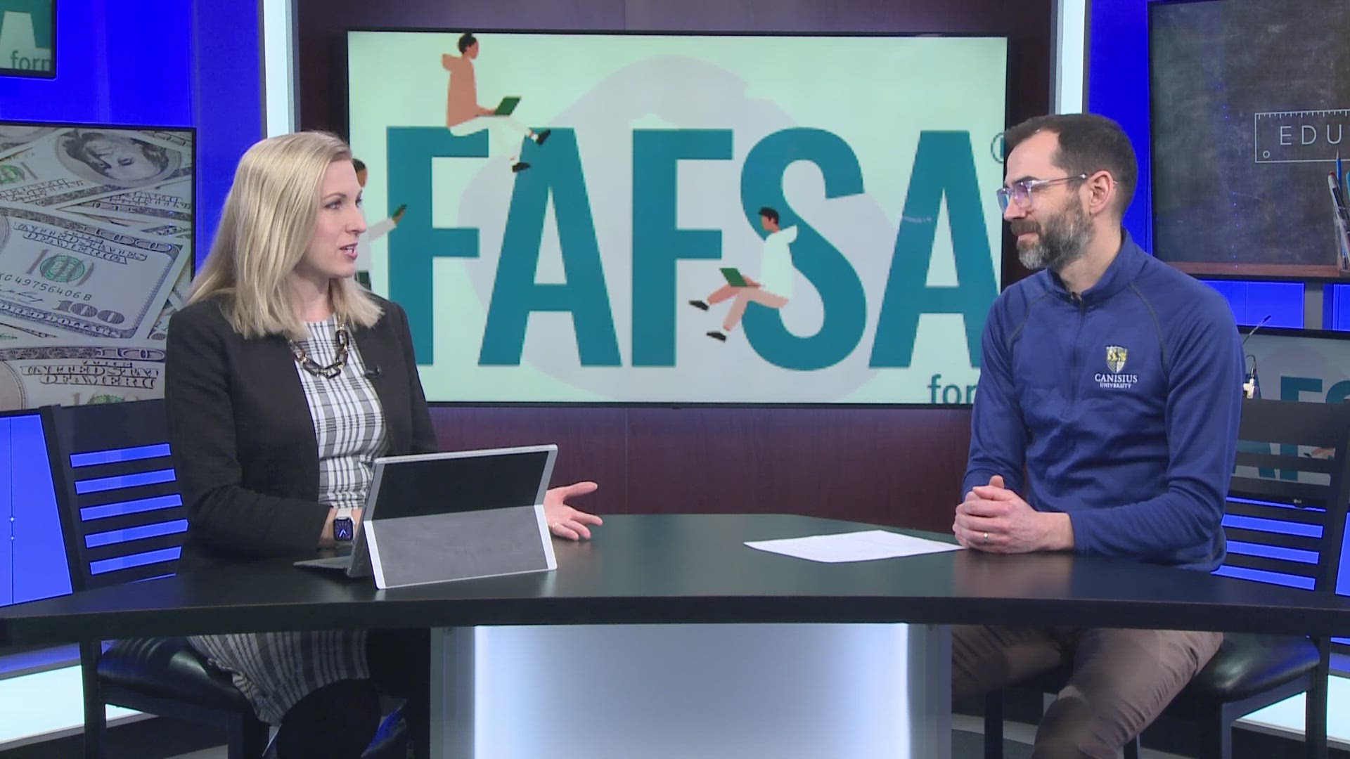 Students can learn how to fill out the new forms and other important FAFSA information.