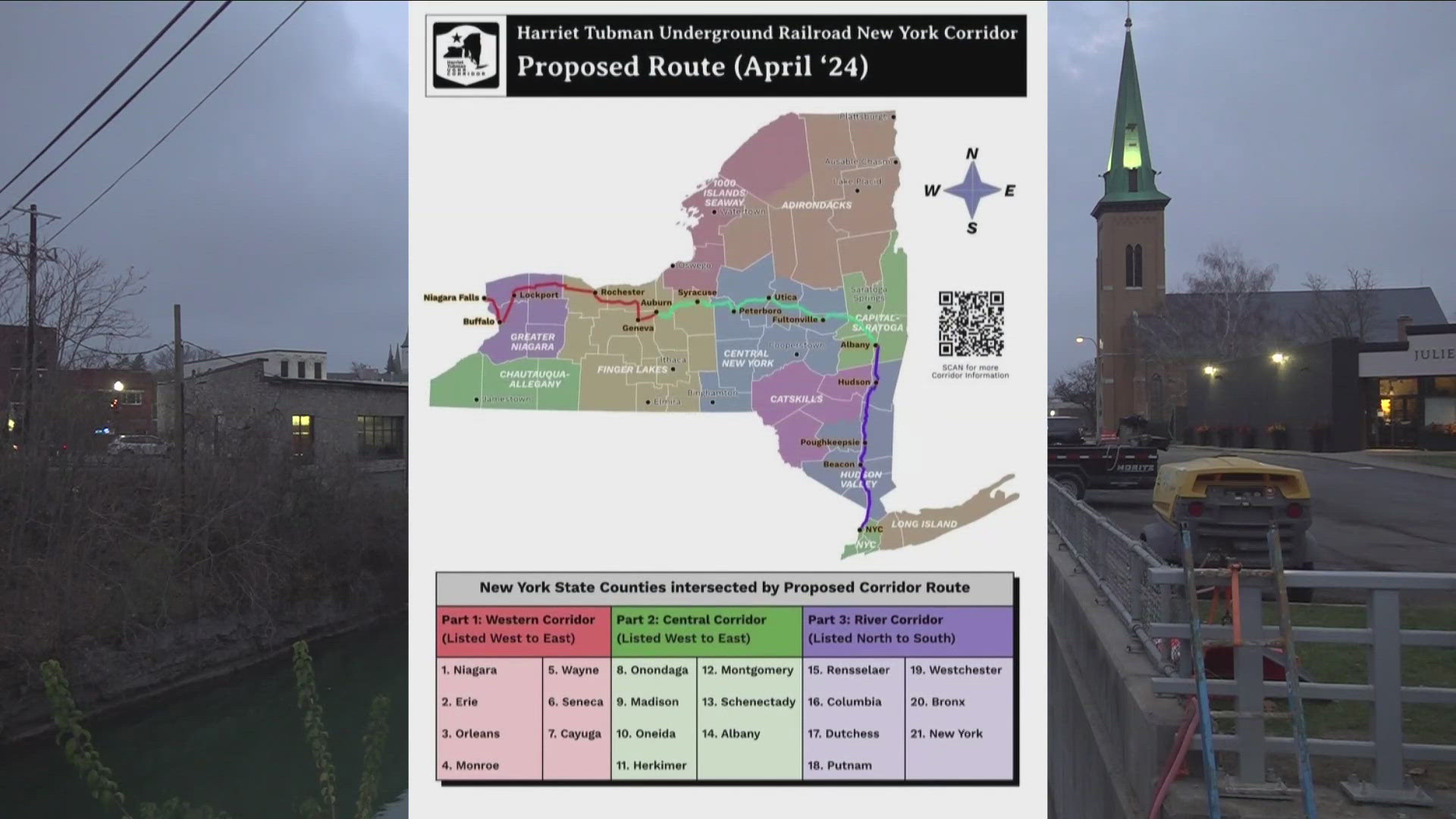 The state is seeking to remember the Underground Railroad with a scenic byway named after Harriet Tubman.