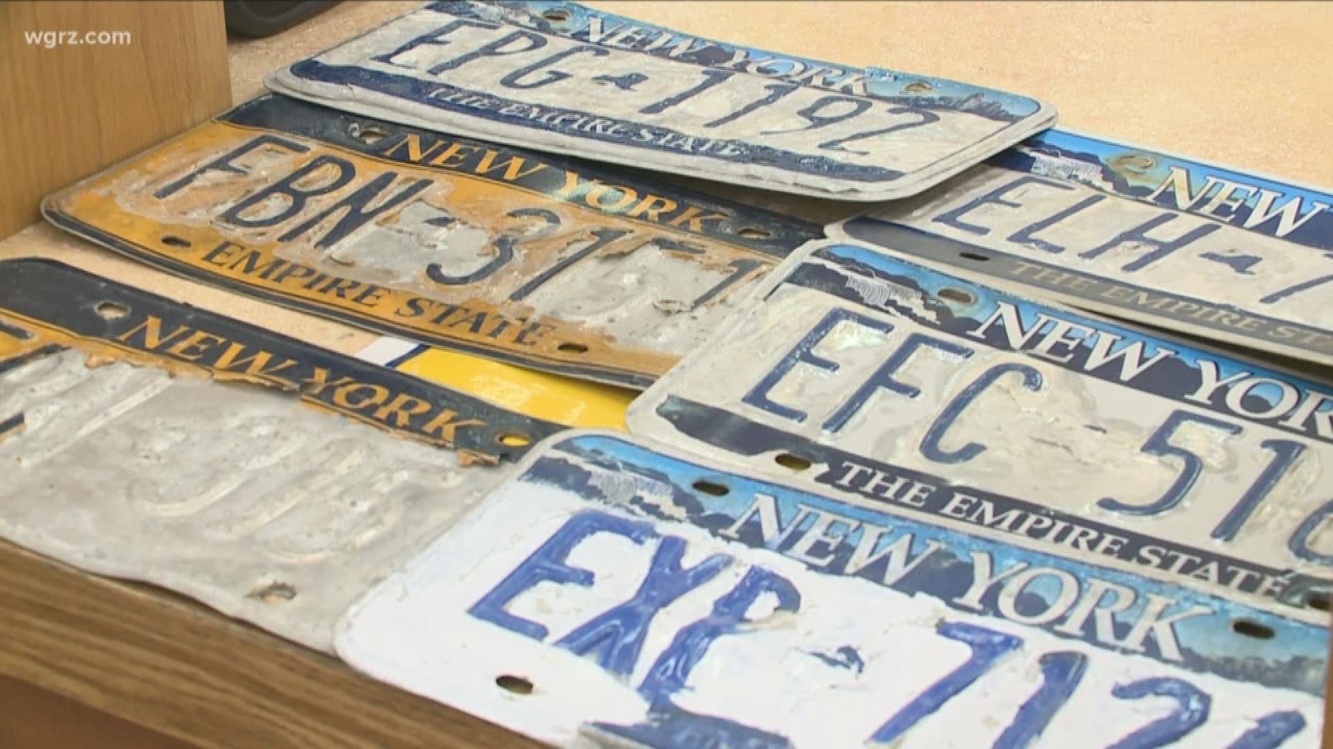 Find out what you should do when your New York States license plate starts peeling.