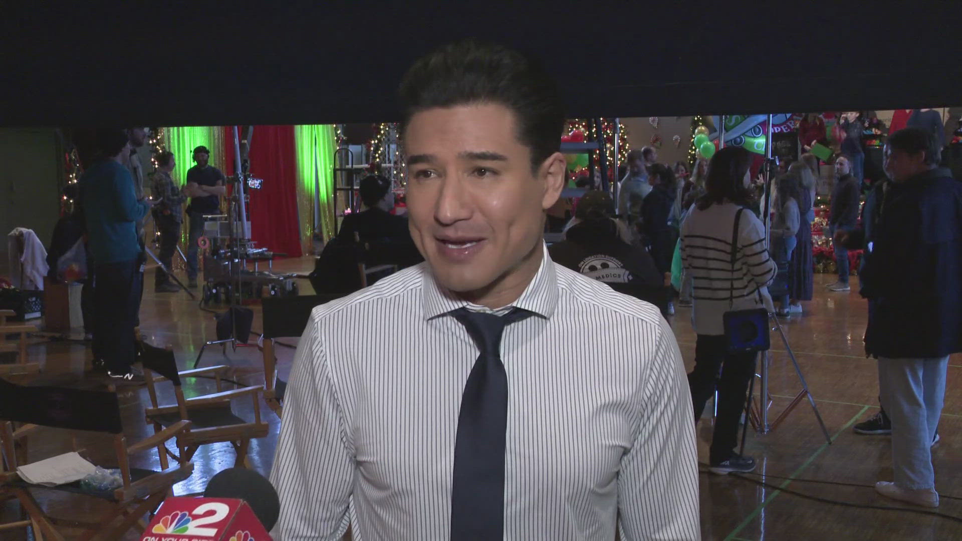 Mario Lopez films new movie in chilly Buffalo | wgrz.com