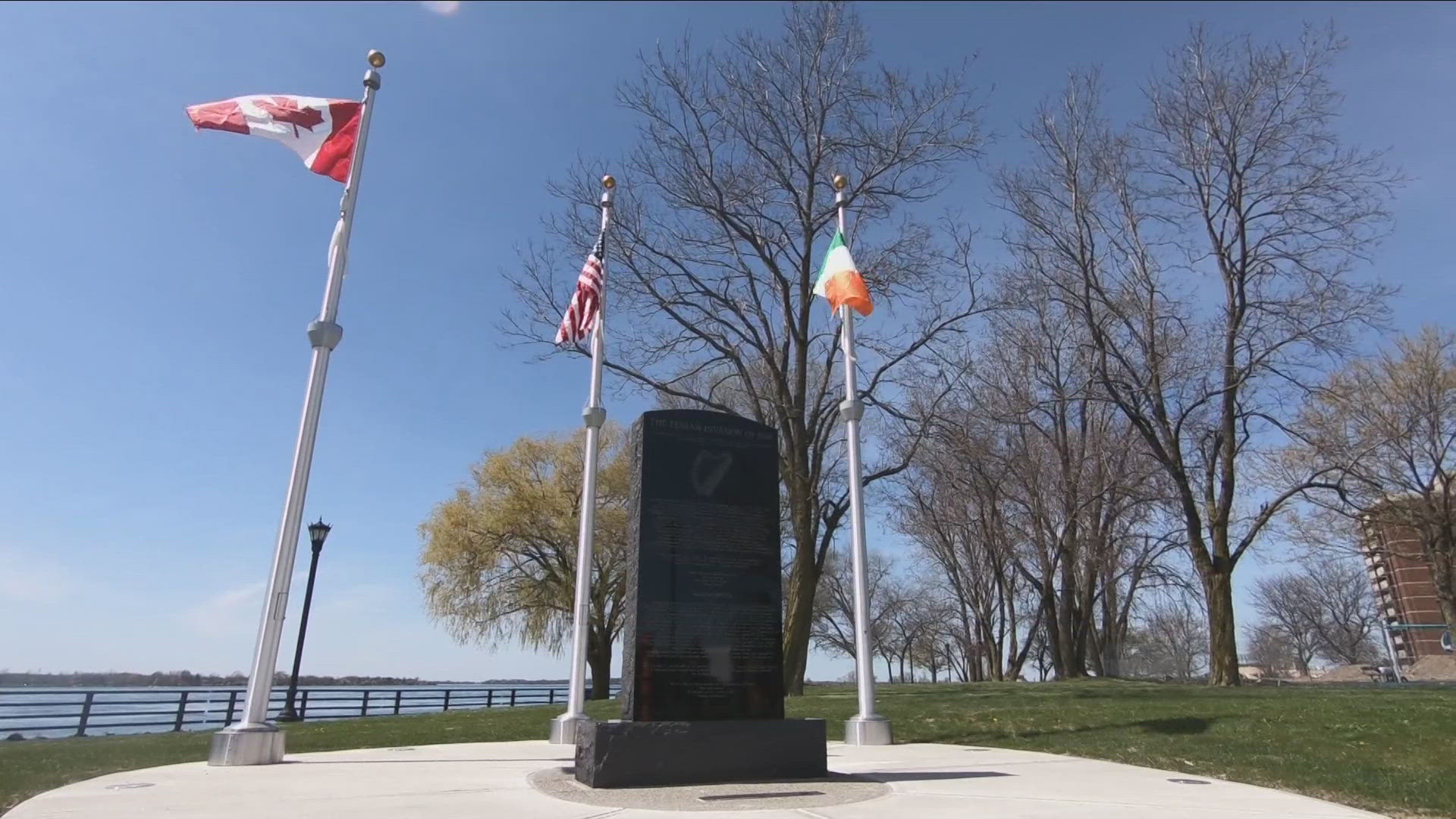 The project serves as a tribute to the region's Irish-American history.