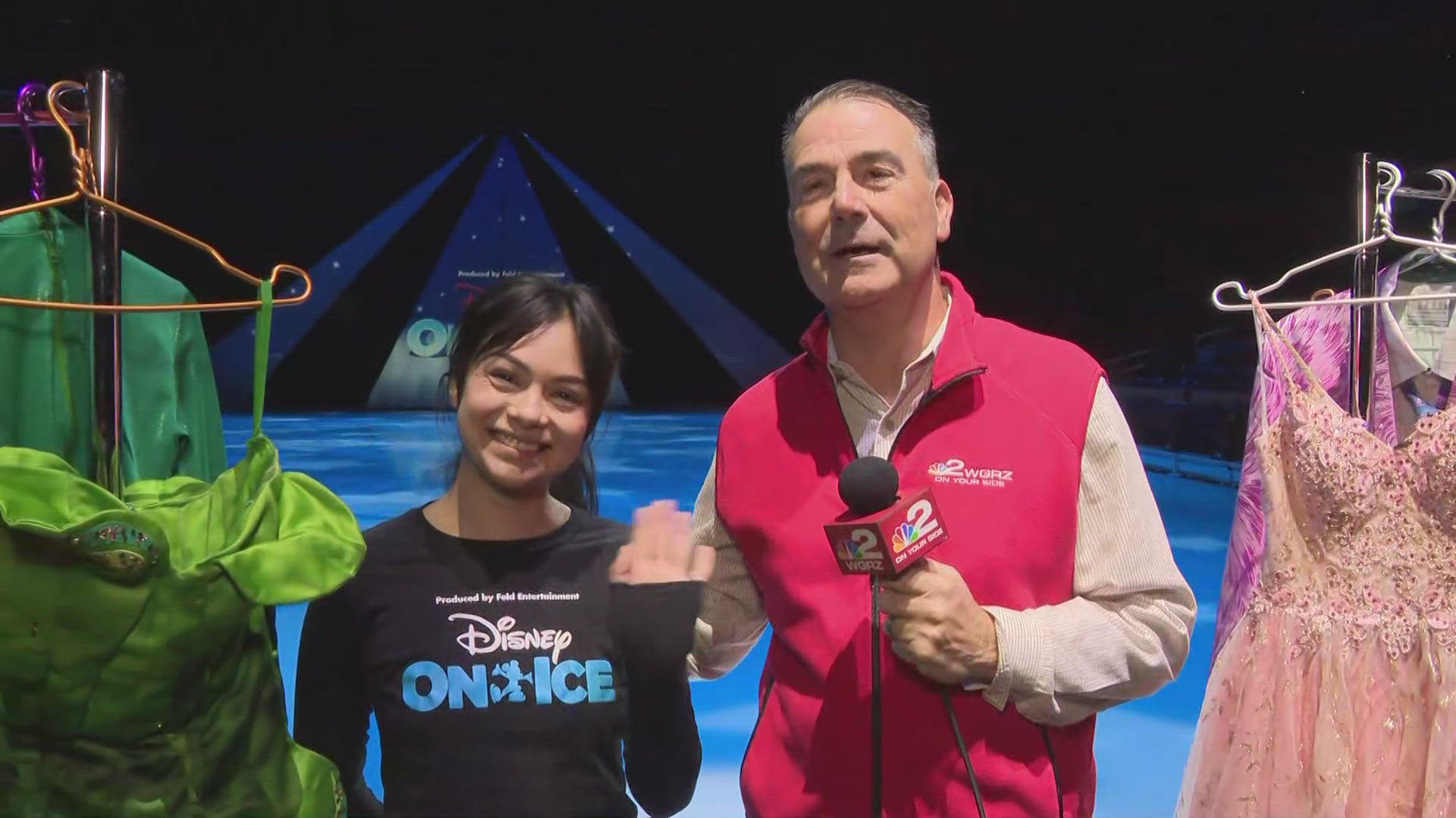 Kevin O'Neill is at Disney on Ice 10/18/24