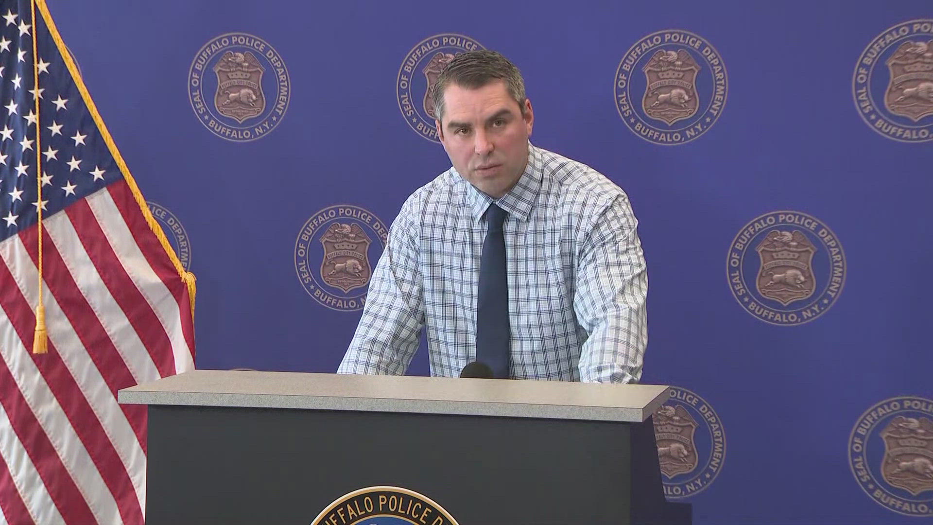 Buffalo Police Chief of Detectives Craig Macy provides update on Hertel Avenue shooting investigation