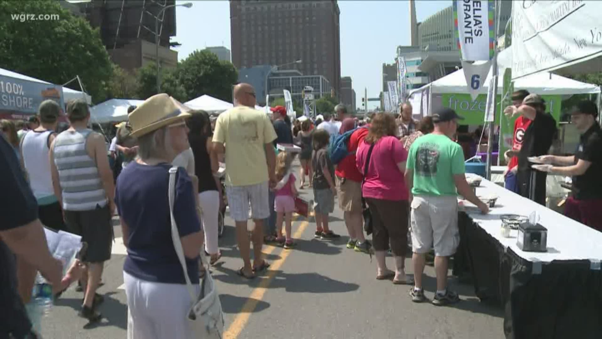 The festival will return to downtown Buffalo Saturday and Sunday.
