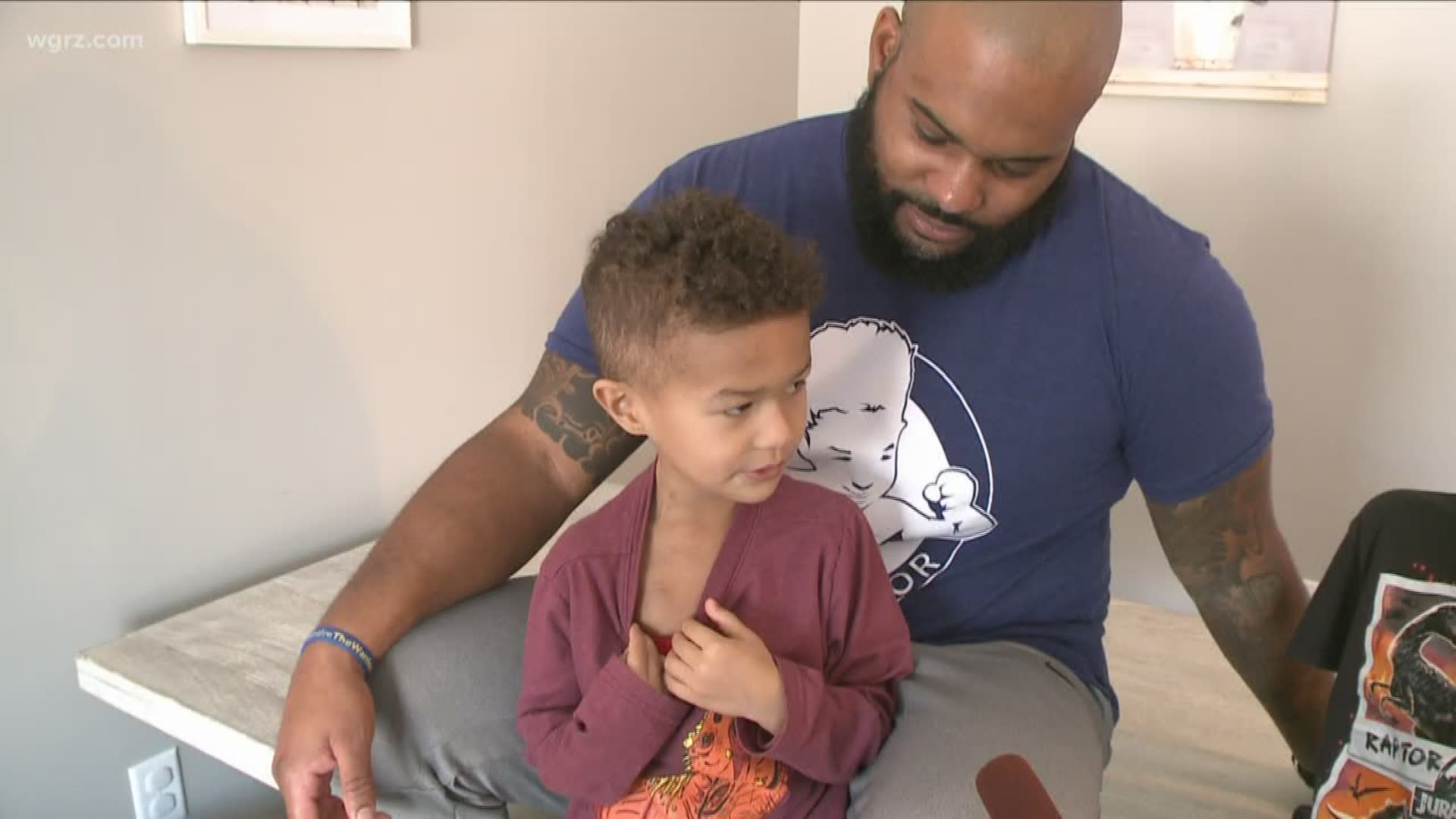 4 year old boy battling kidney cancer