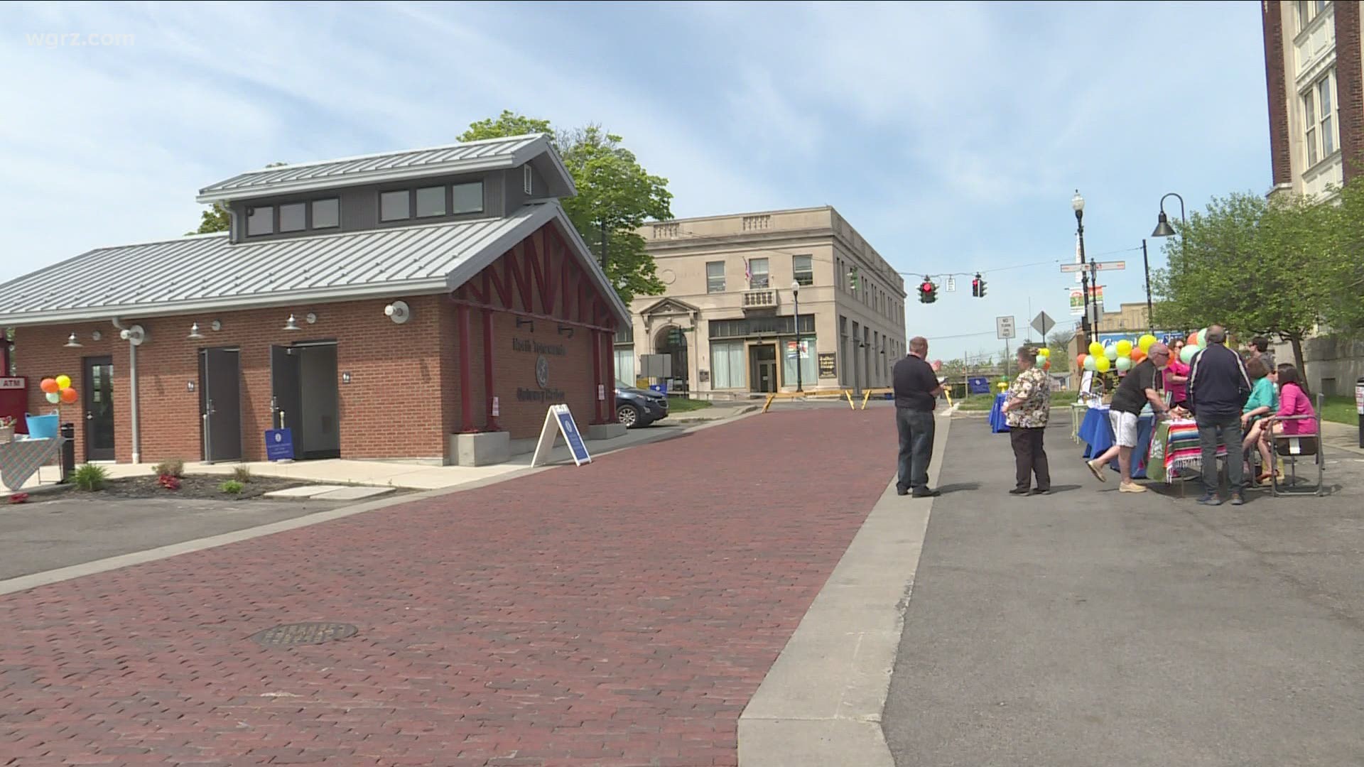 The goal is to help people take advantage of trails, parks, restaurants and other offerings. One site will run year-round on Sweeney Street in North Tonawanda.