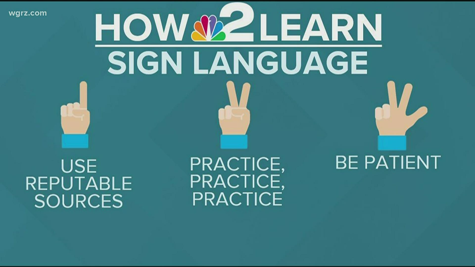 Many 2 On Your Side viewers told us they were interested in learning American Sign Language.