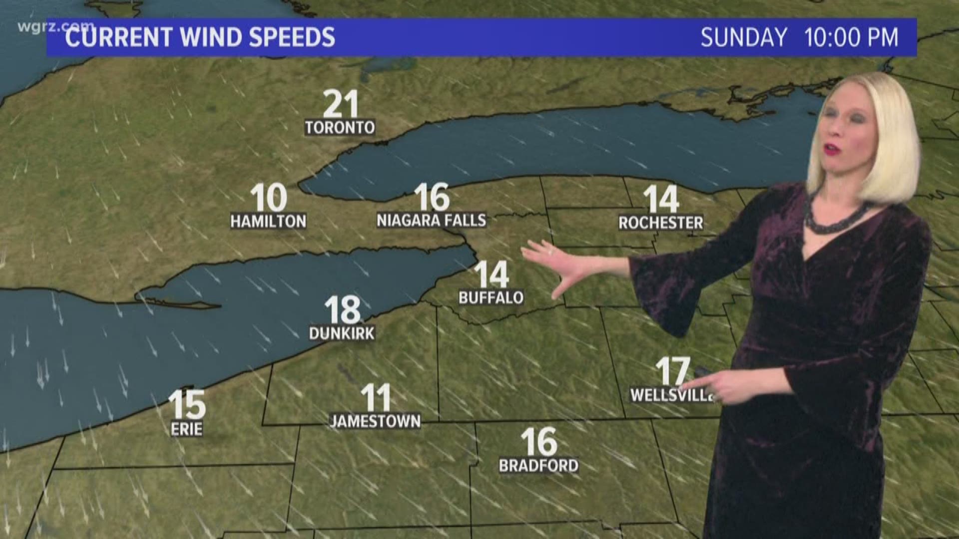 Storm Team 2 Jennifer Stanonis' UP TO DATE Evening Forecast for 1/20/2019