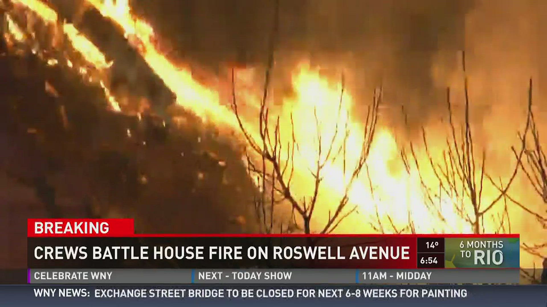 Roswell Ave. Fire