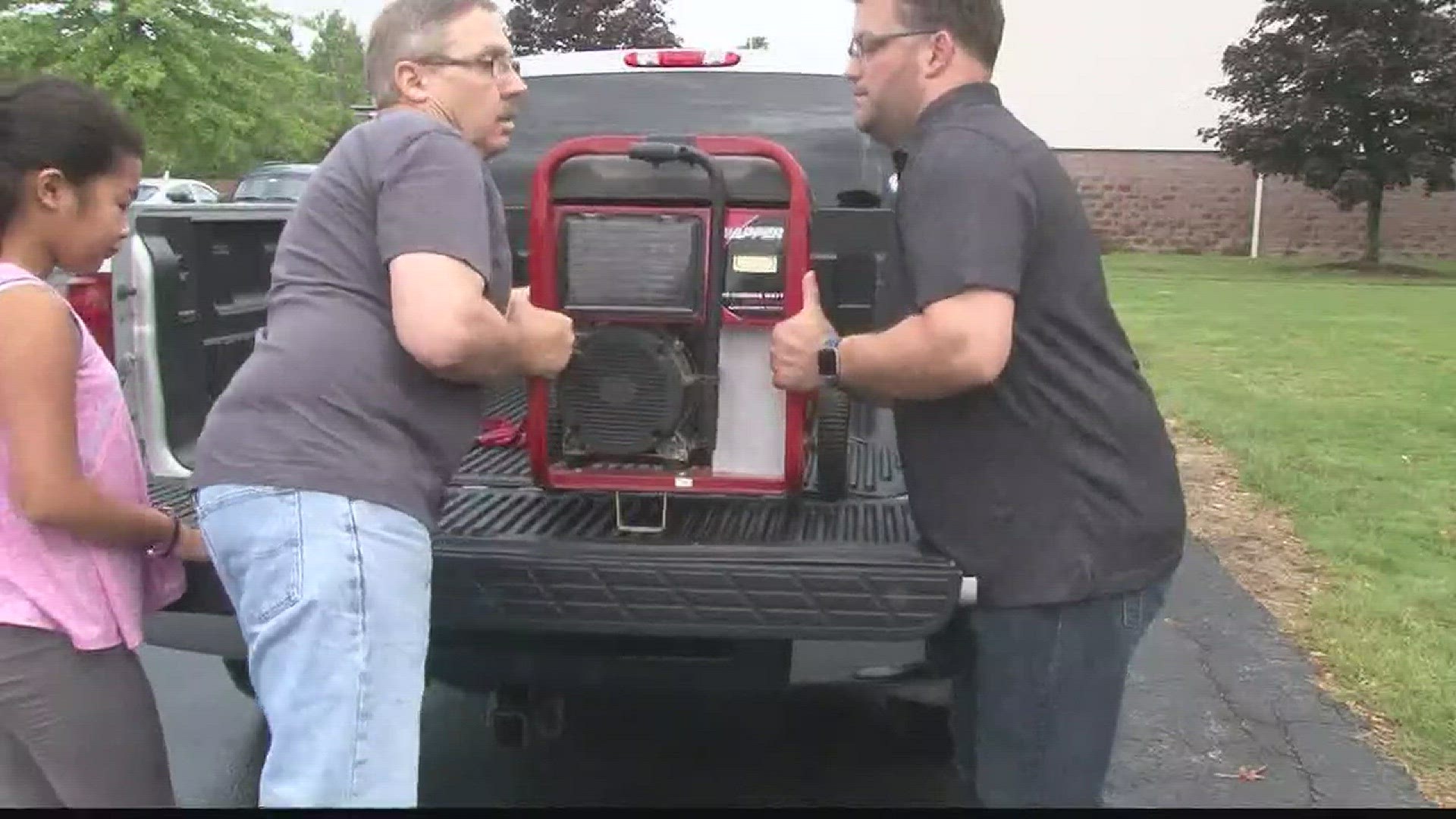 Hamburg Wesleyan's Harvey donation drive is a success