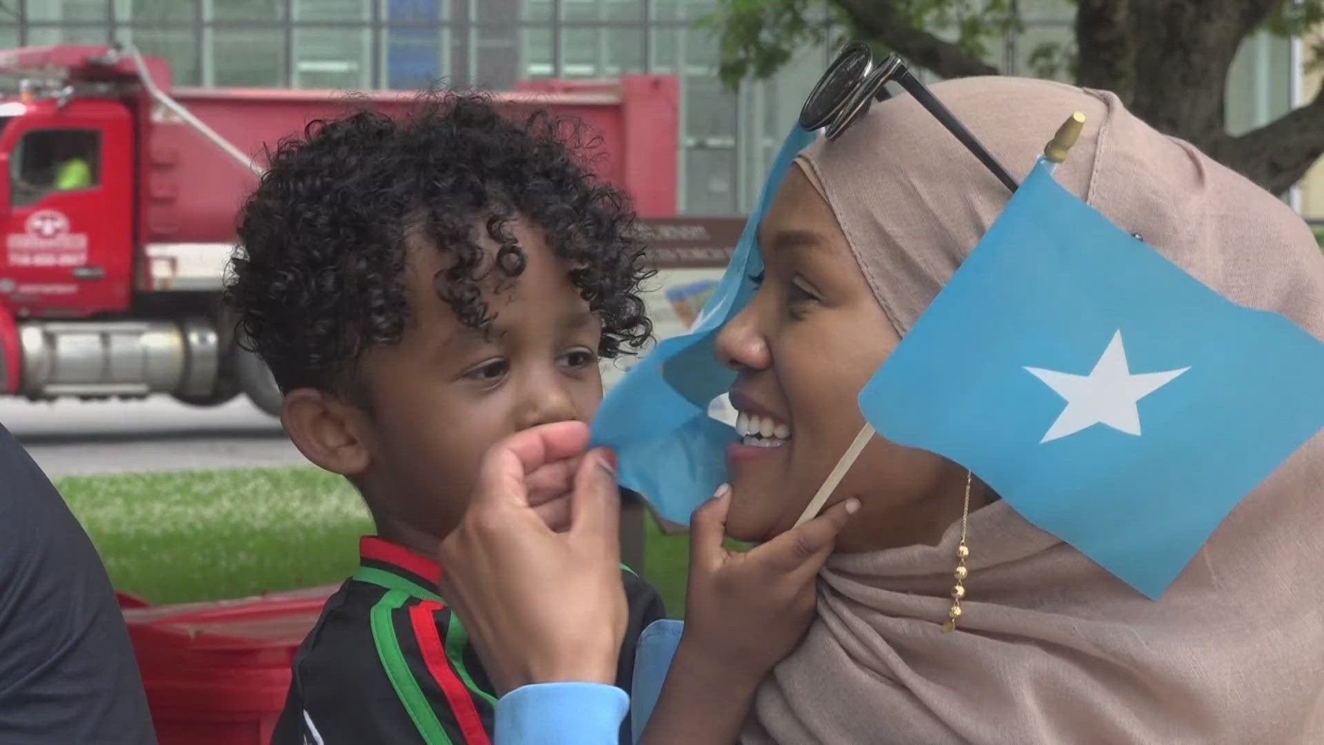 The Somali flag now flies in front of City Hall celebrating Somalia's Independence Day. But that sense of belonging is being shaken not by neighbors.