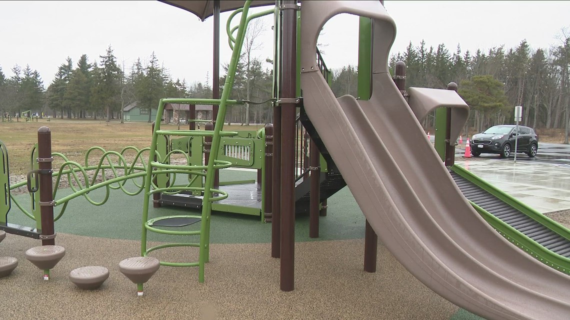 New inclusive playground now at Como Lake Park