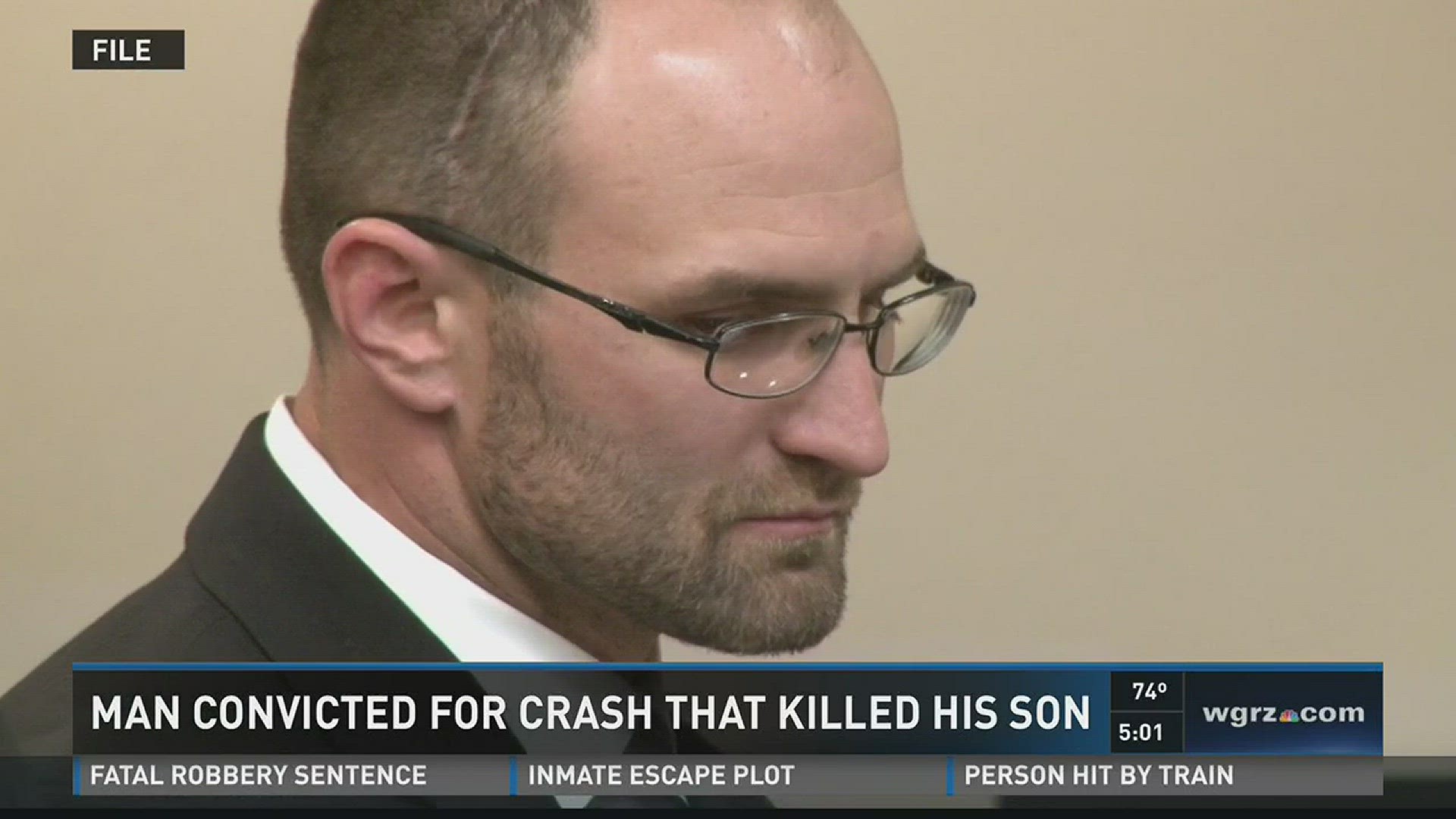 Man Convicted For Crash That Killed His Son | wgrz.com