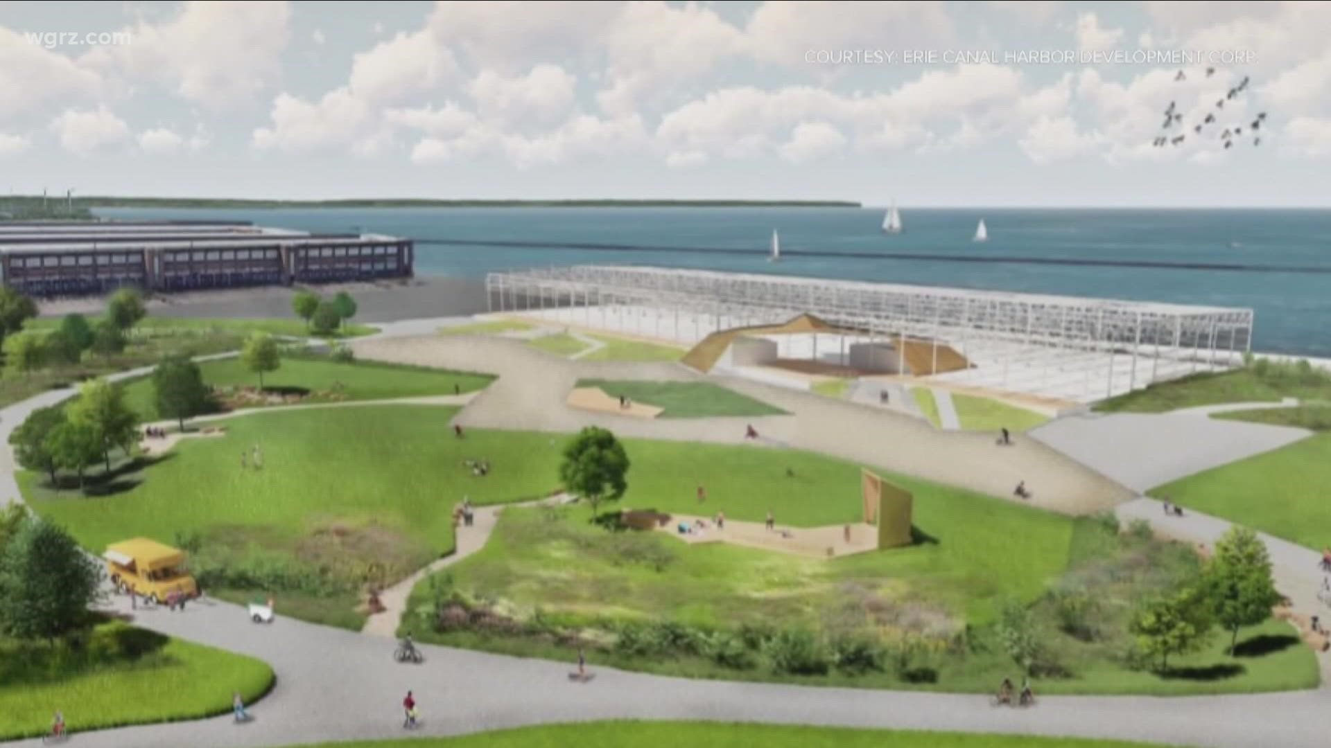 ECHDC signs off on construction contracts for new events center at outer harbor