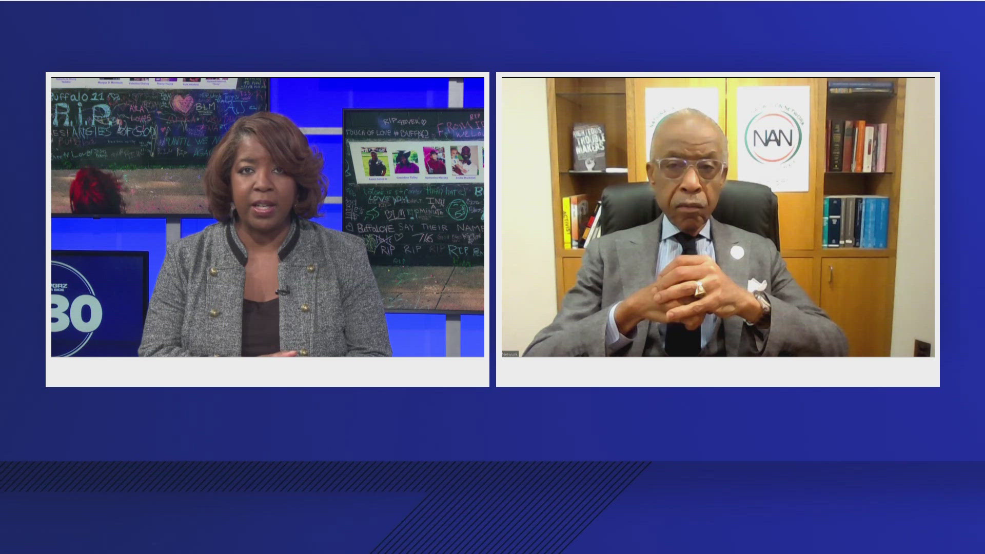 Rev. Al Sharpton joins Claudine Ewing on the 5:30