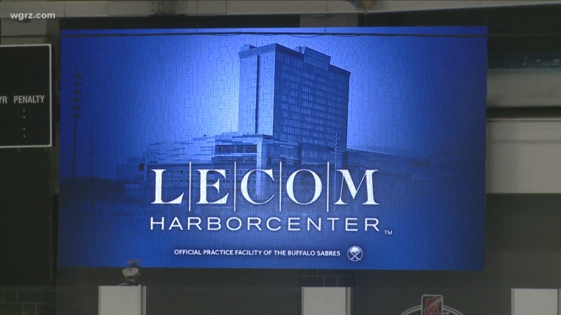 LECOM HarborCenter is now official thanks to a new sponsorship from the Lake Erie College of Osteopathic Medicine.