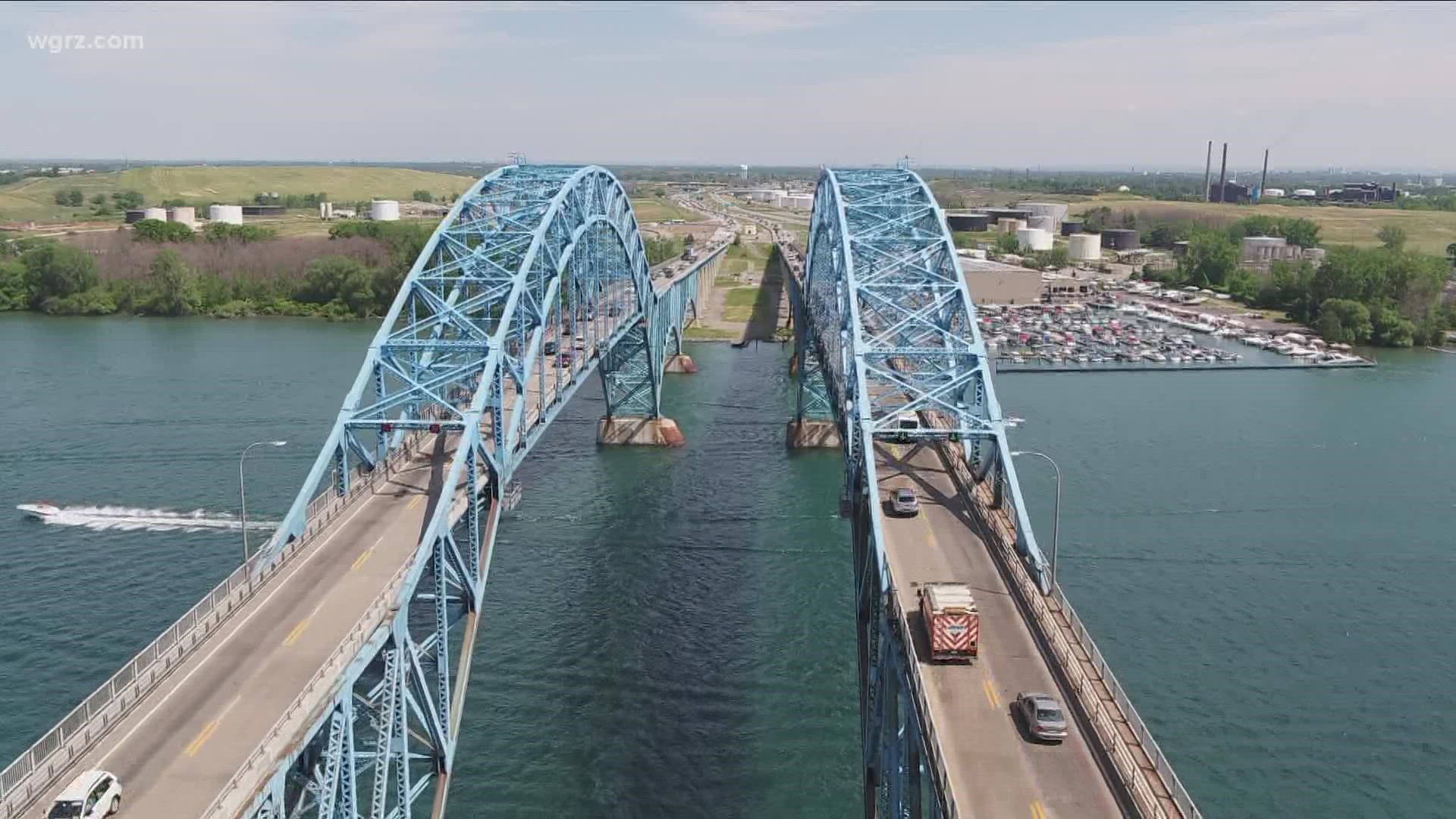 From 8 PM Wednesday until 5 AM Thursday, traffic will be diverted to a single lane on the northbound bridge.