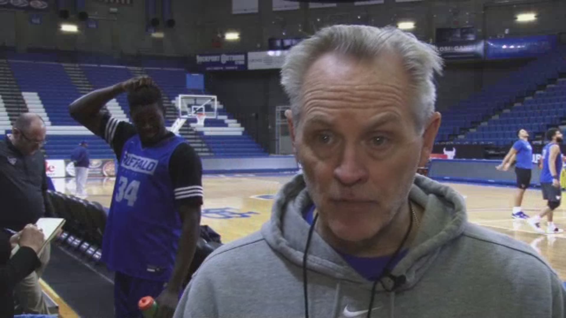 UB's Jim Whitesell has 399 career wins as a head coach as he leads the Bulls into action against Western Michigan Tuesday night at Alumni Arena.