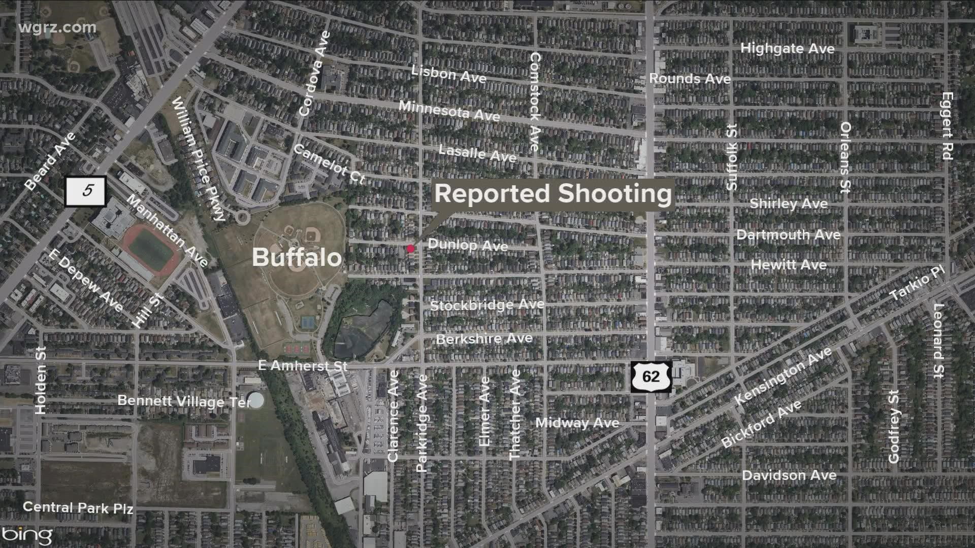 Buffalo police say a 23-year-old man is recovering tonight after being shot Saturday near Parkridge Avenue and Dunlop Streets.