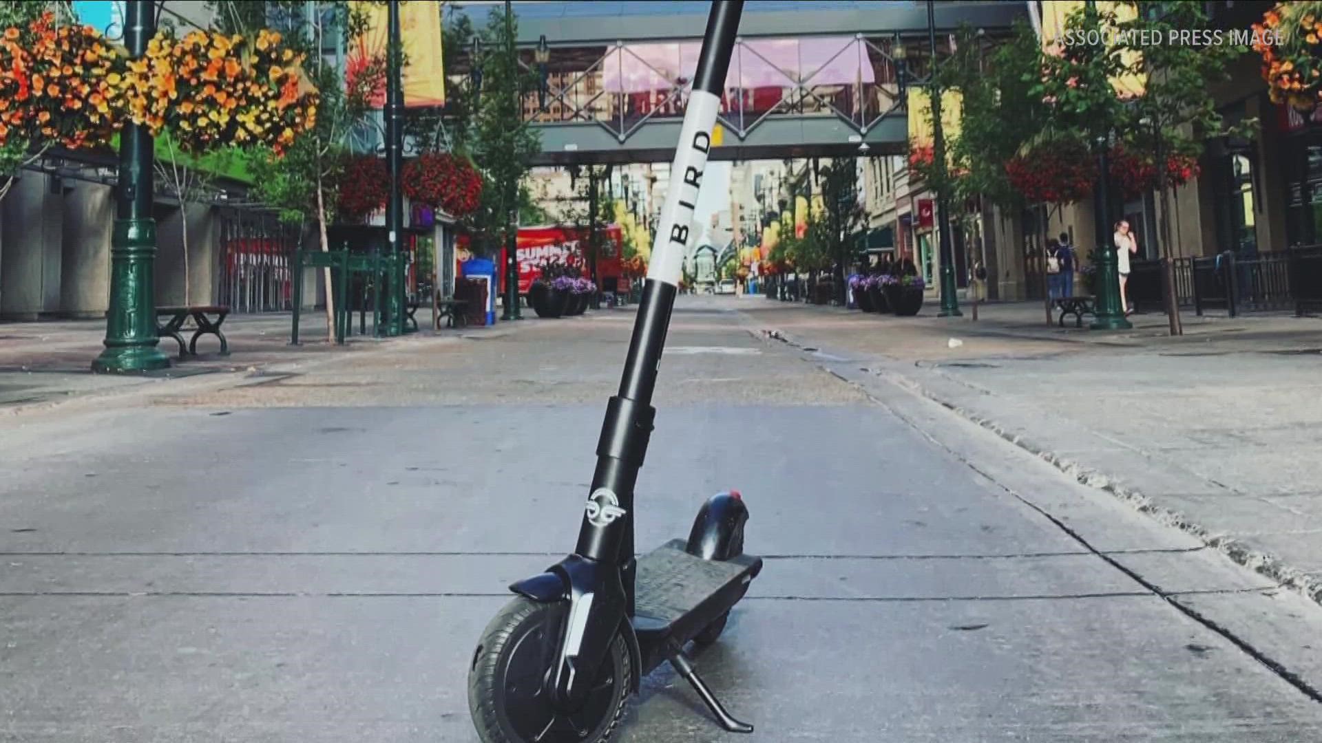 Tylec says he thought it was interesting.. and could be a cheap, environmentally-friendly way for people to get around town. The city isn't paying for these at all.